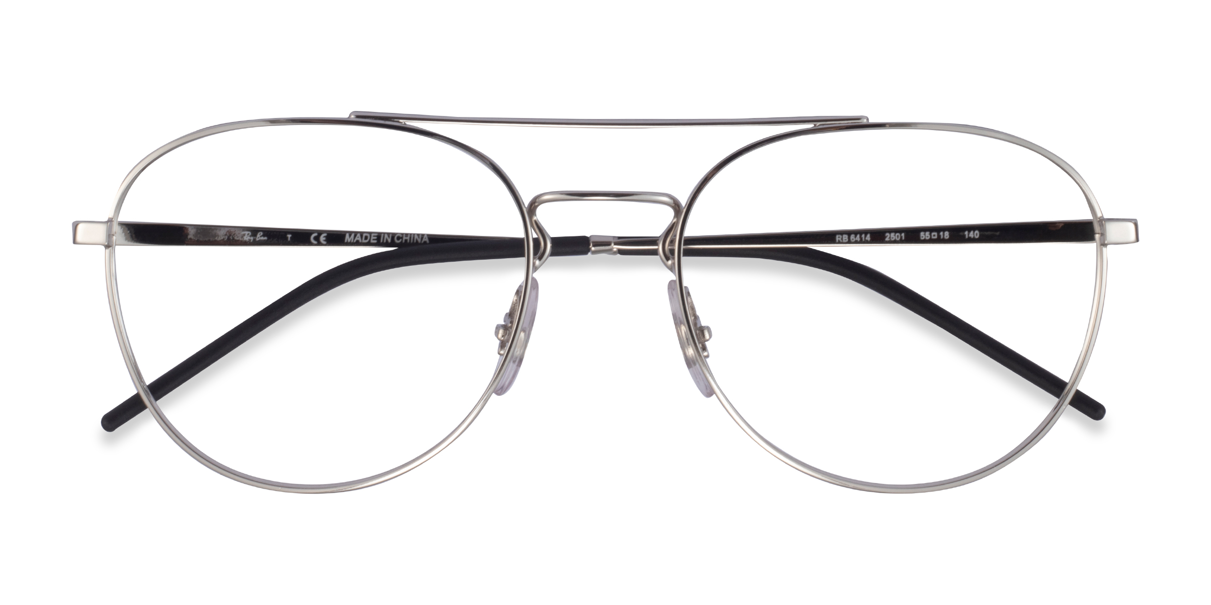 Silver Ray-Ban RB6414 - Metal Eyeglasses