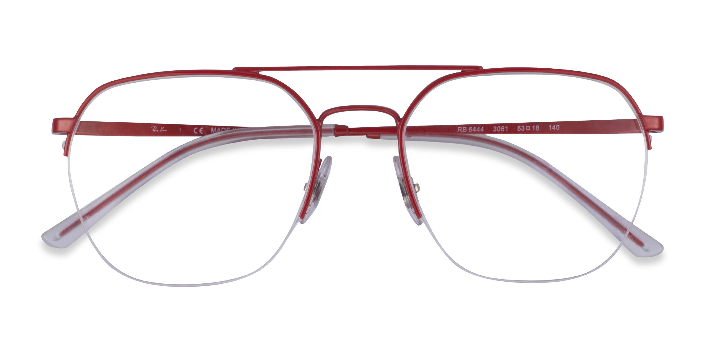 Red Ray-Ban RB6444 - Metal Eyeglasses