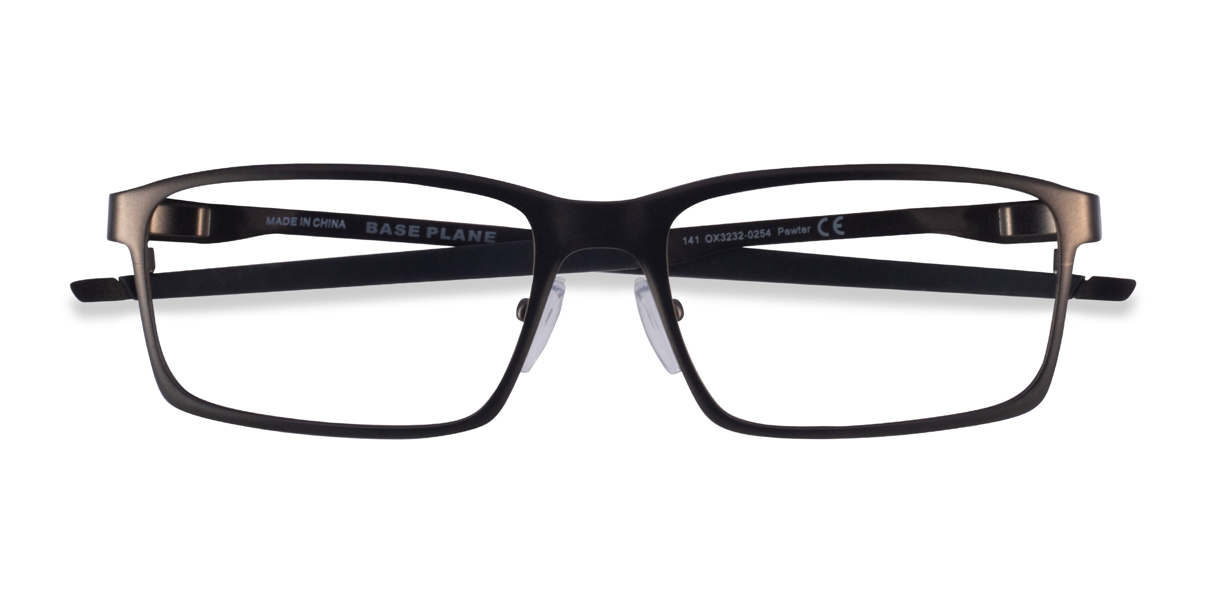 Gunmetal Oakley Base Plane - Metal Eyeglasses