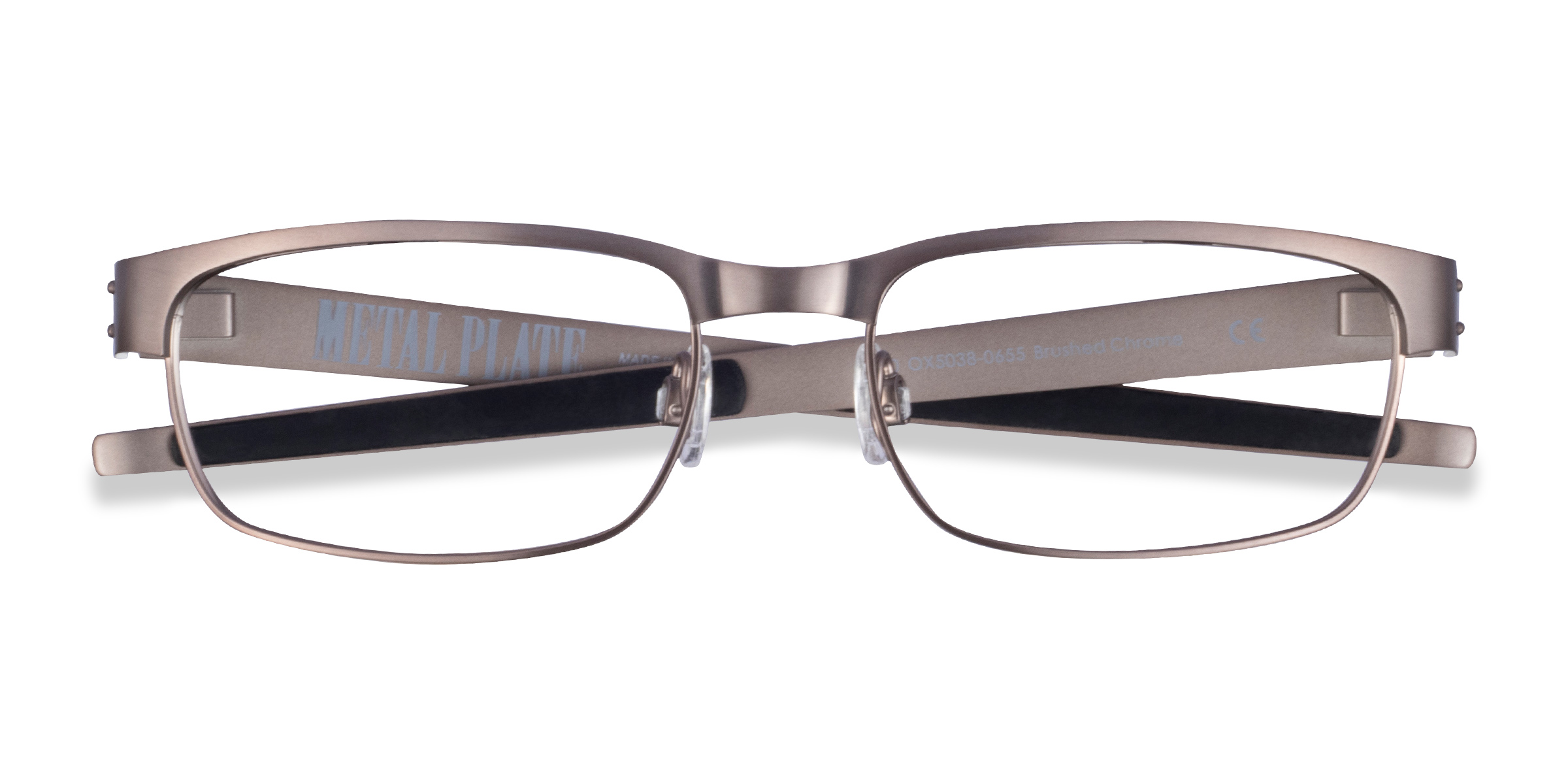Gunmetal Oakley Metal Plate - Metal Eyeglasses