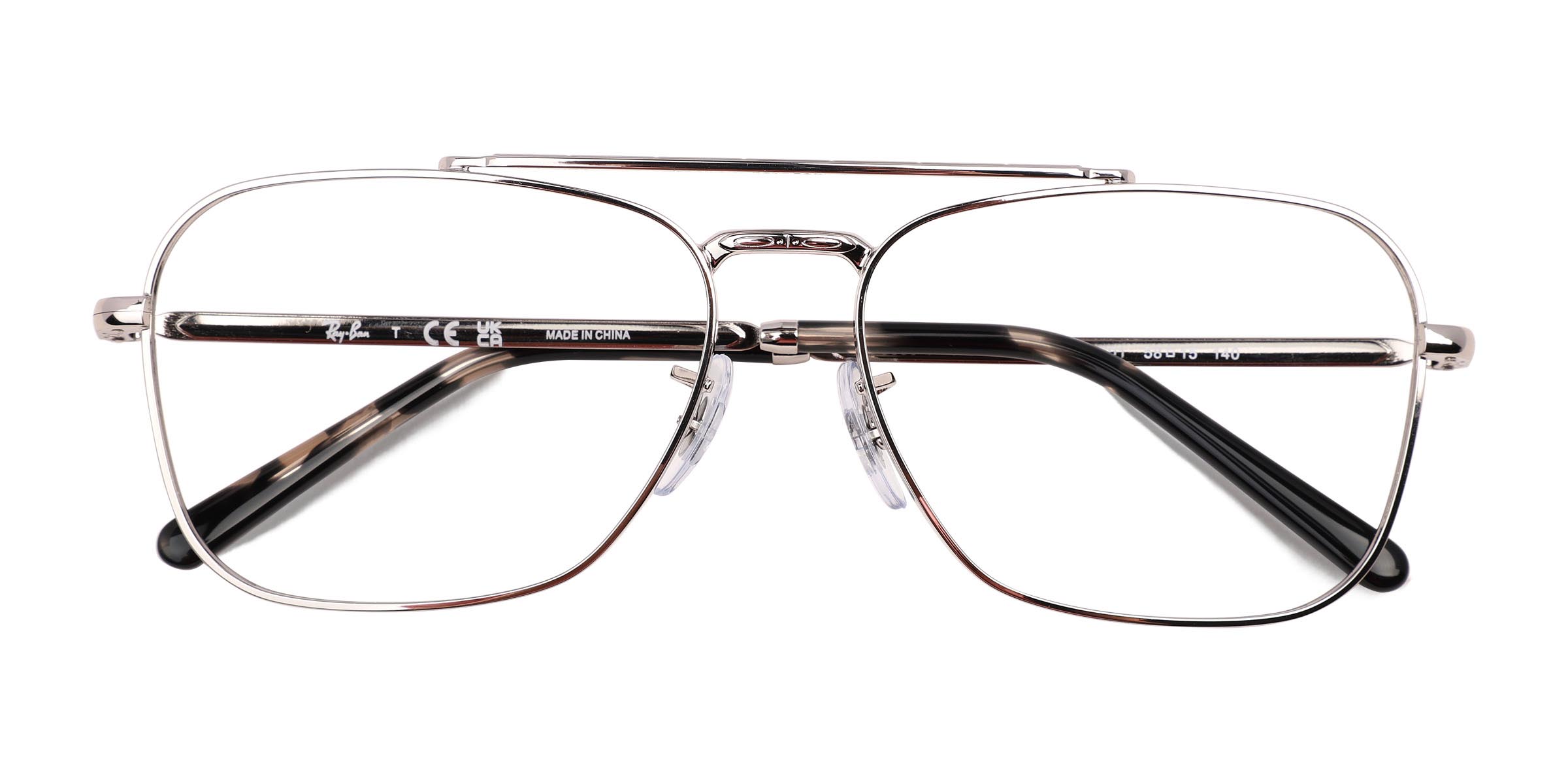 Silver Ray-Ban RB3636V - Metal Eyeglasses