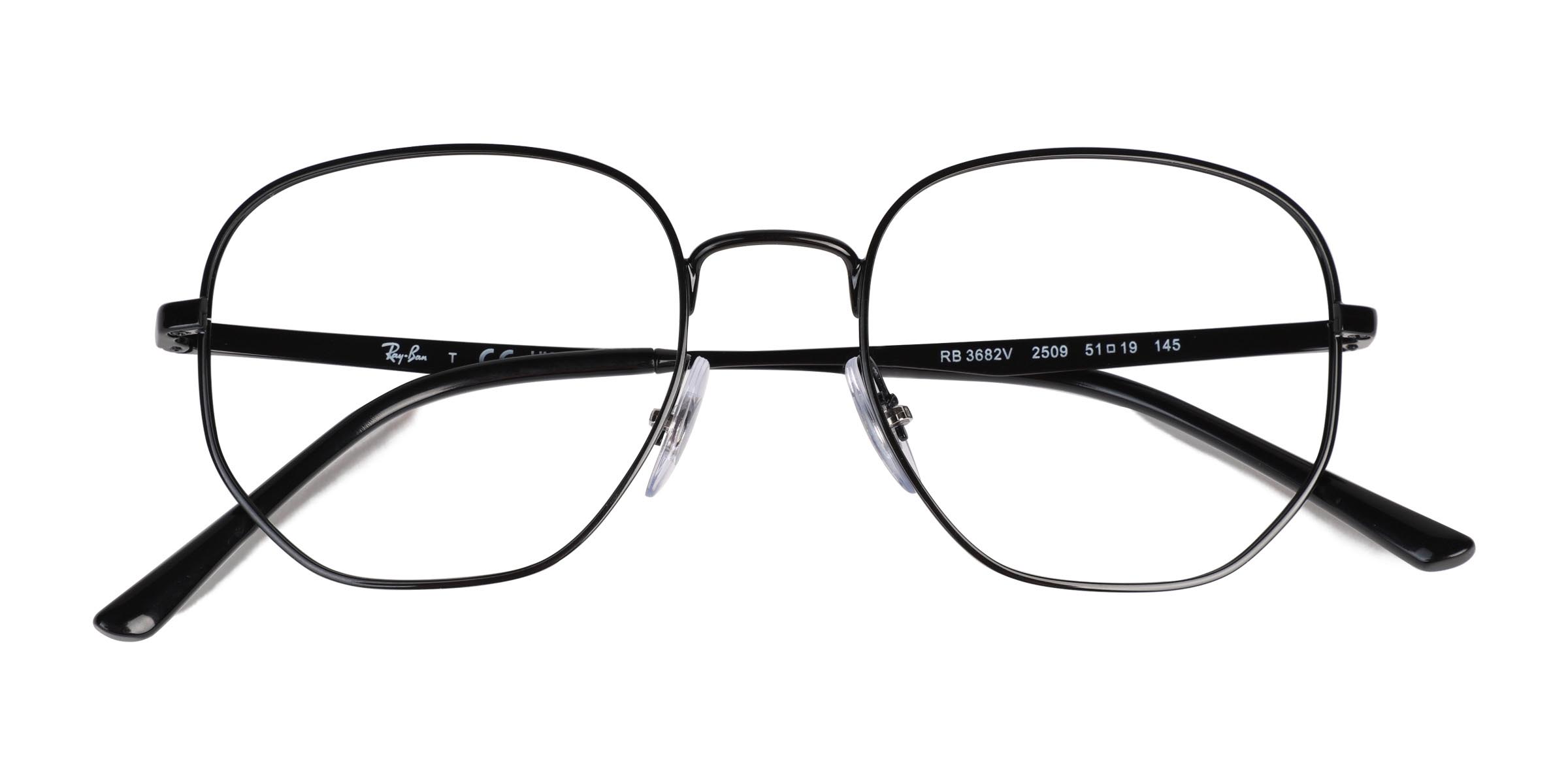 Black Ray-Ban RB3682V - Metal Eyeglasses