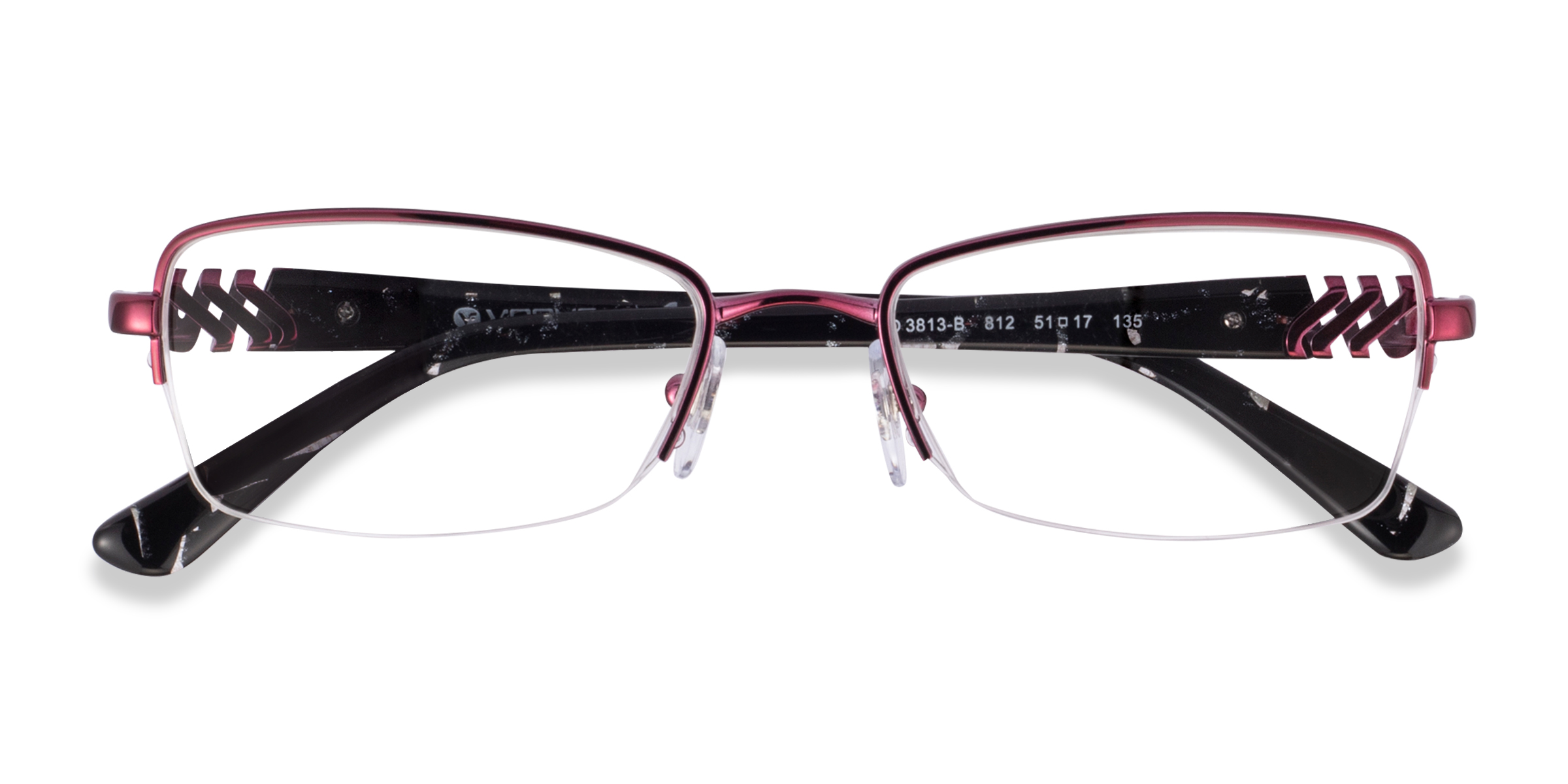Violet Vogue Eyewear VO3813B -  Métal Lunettes de vue