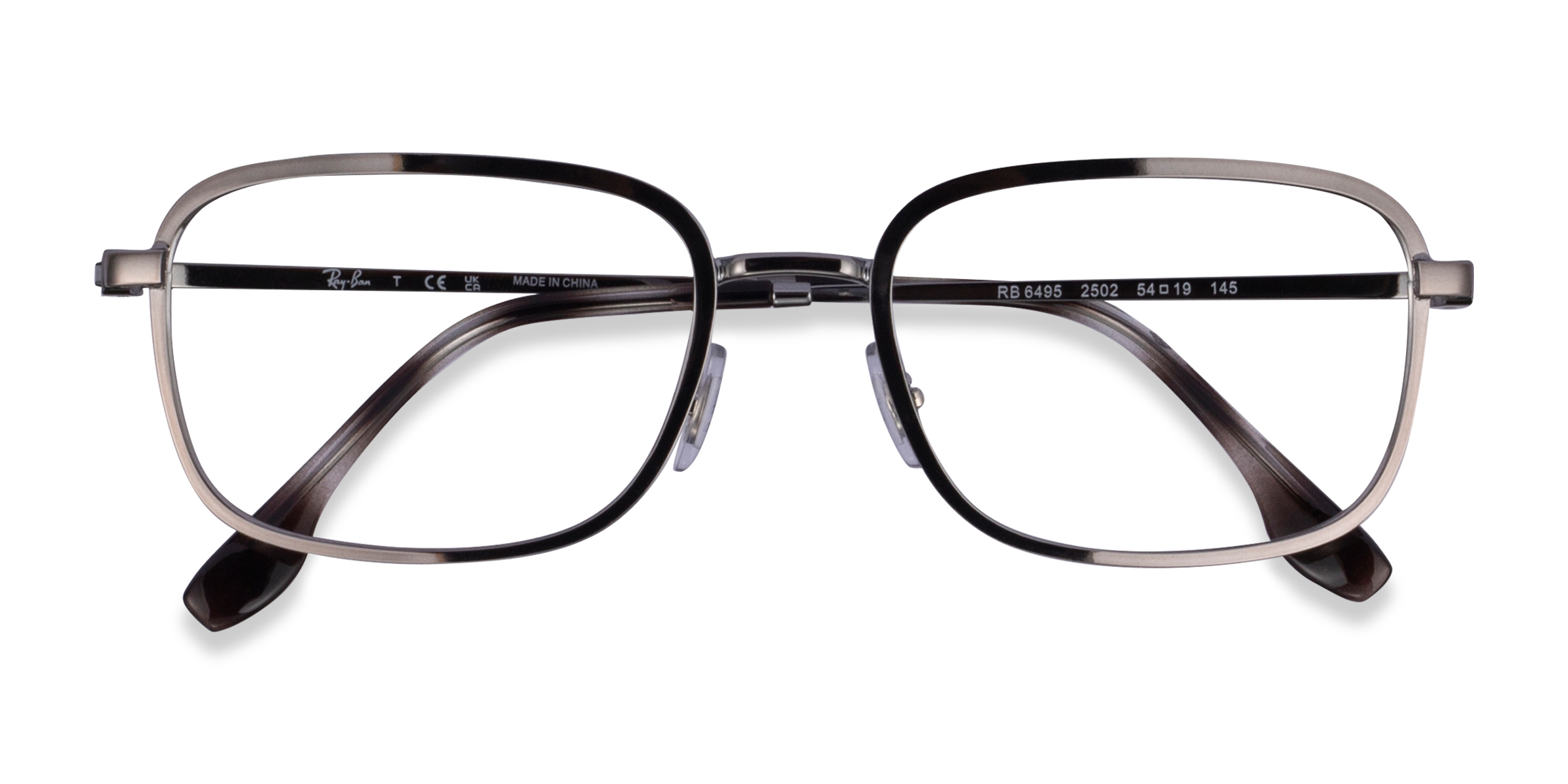 Gunmetal Ray-Ban RB6495 - Metal Eyeglasses