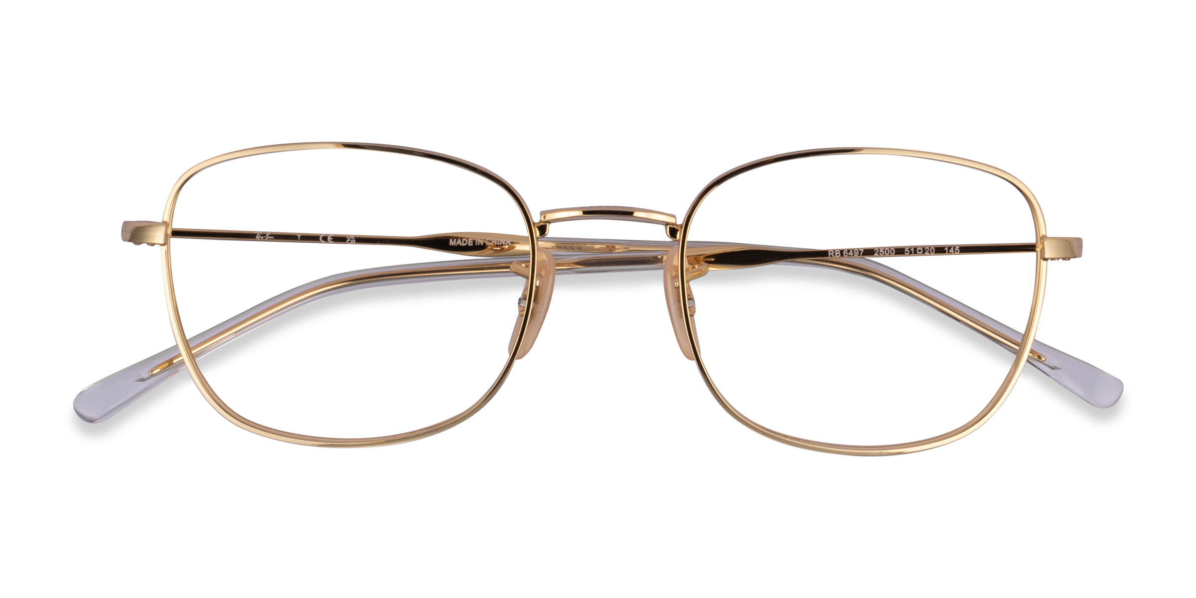 Doré Ray-Ban RB6497 -  Métal Lunettes de vue