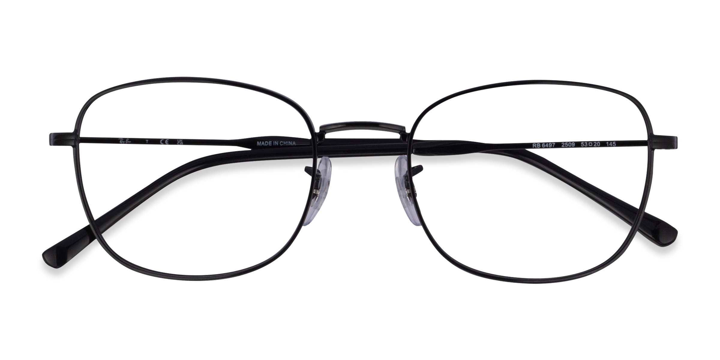 Black Ray-Ban RB6497 - Metal Eyeglasses
