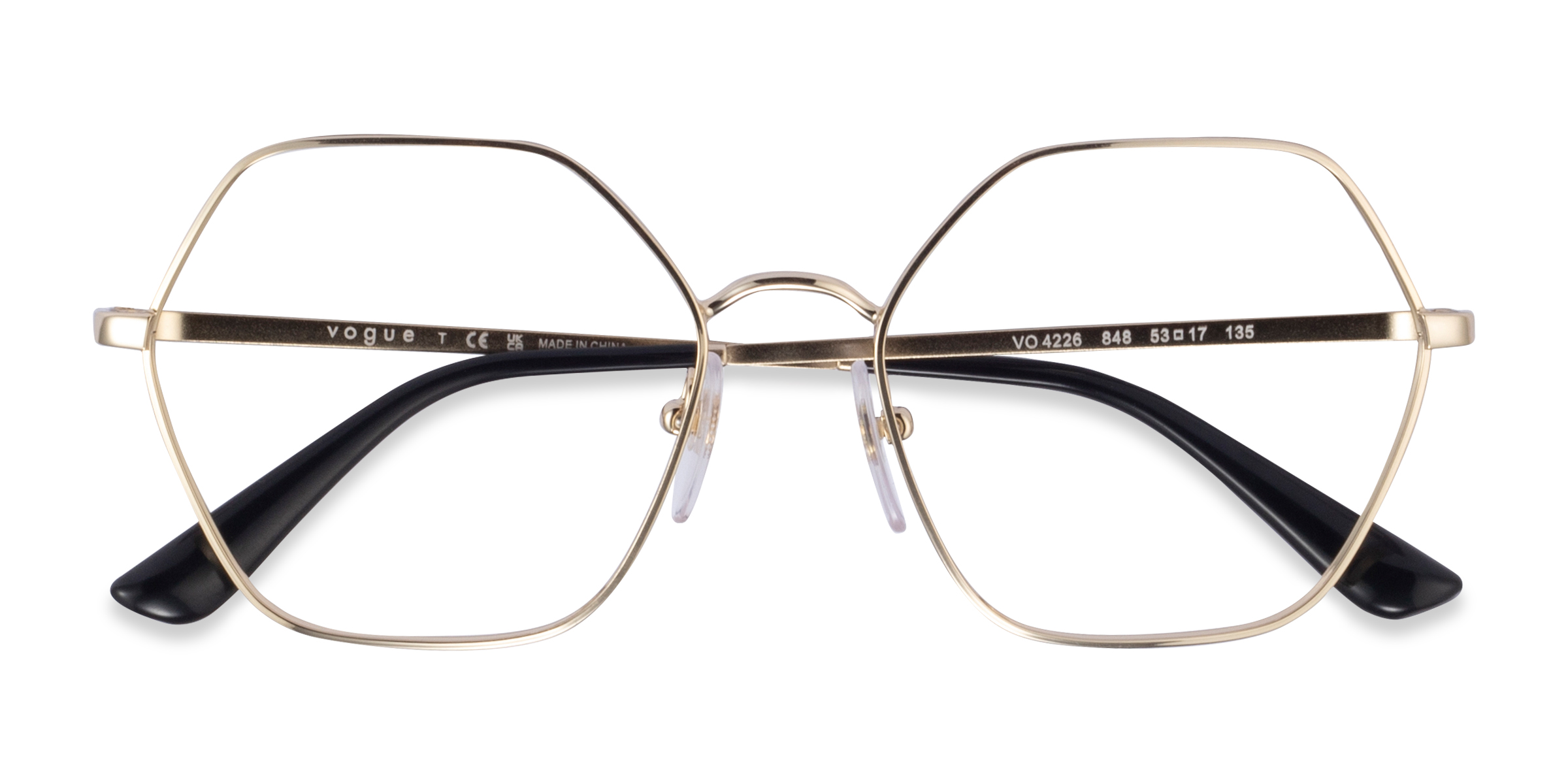 Shiny Pale Gold Vogue Eyewear VO4226 - Metal Eyeglasses