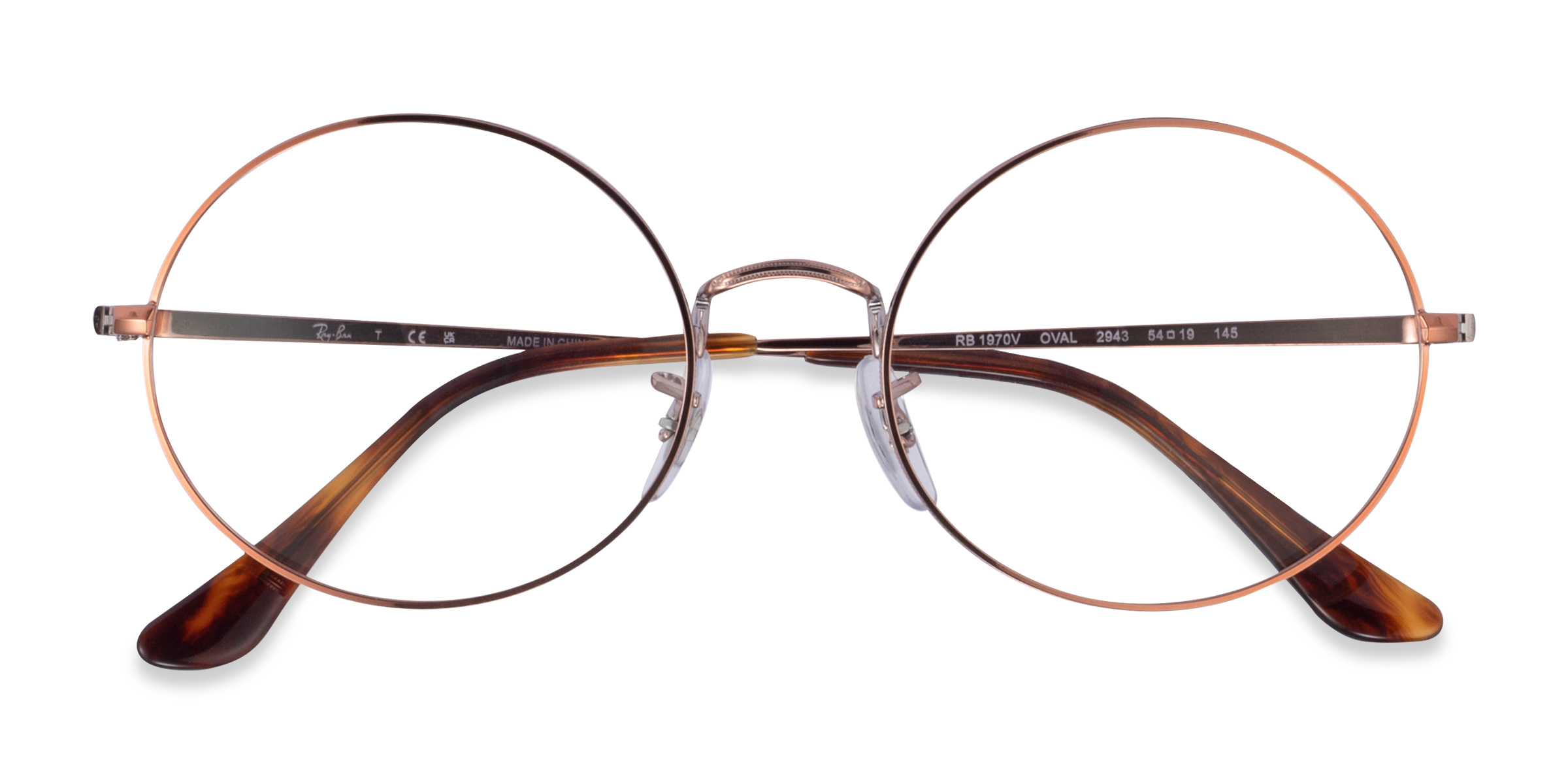 Copper Ray-Ban RB1970V - Metal Eyeglasses