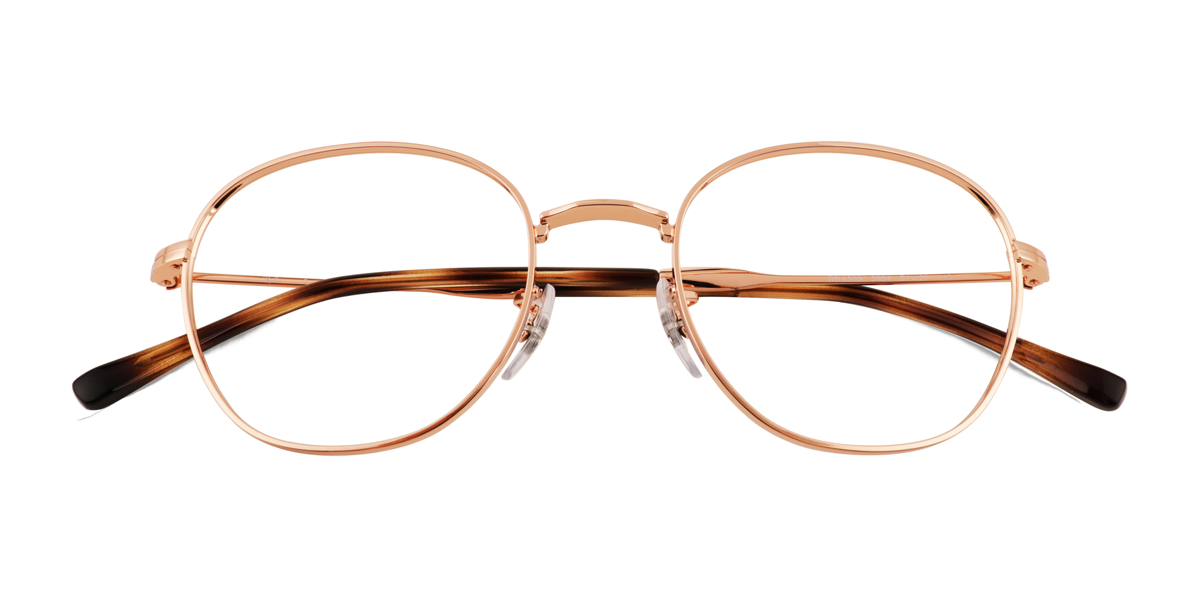 Rose Gold Ray-Ban RB6509 - Metal Eyeglasses