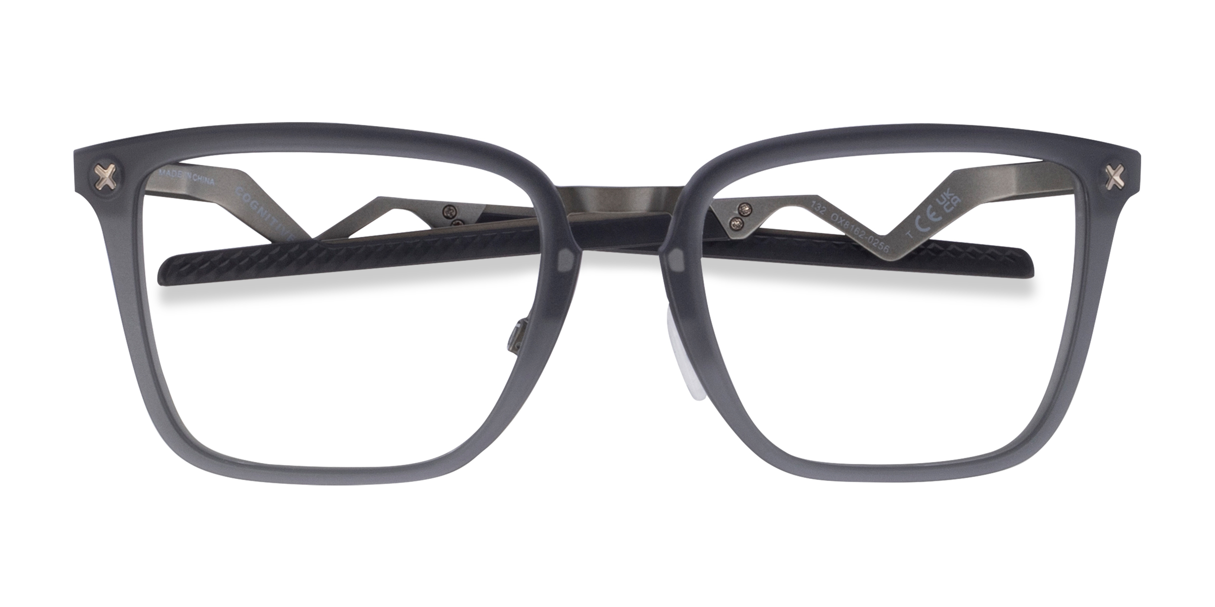 Satin Gray Oakley Cognitive - Titanium Eyeglasses