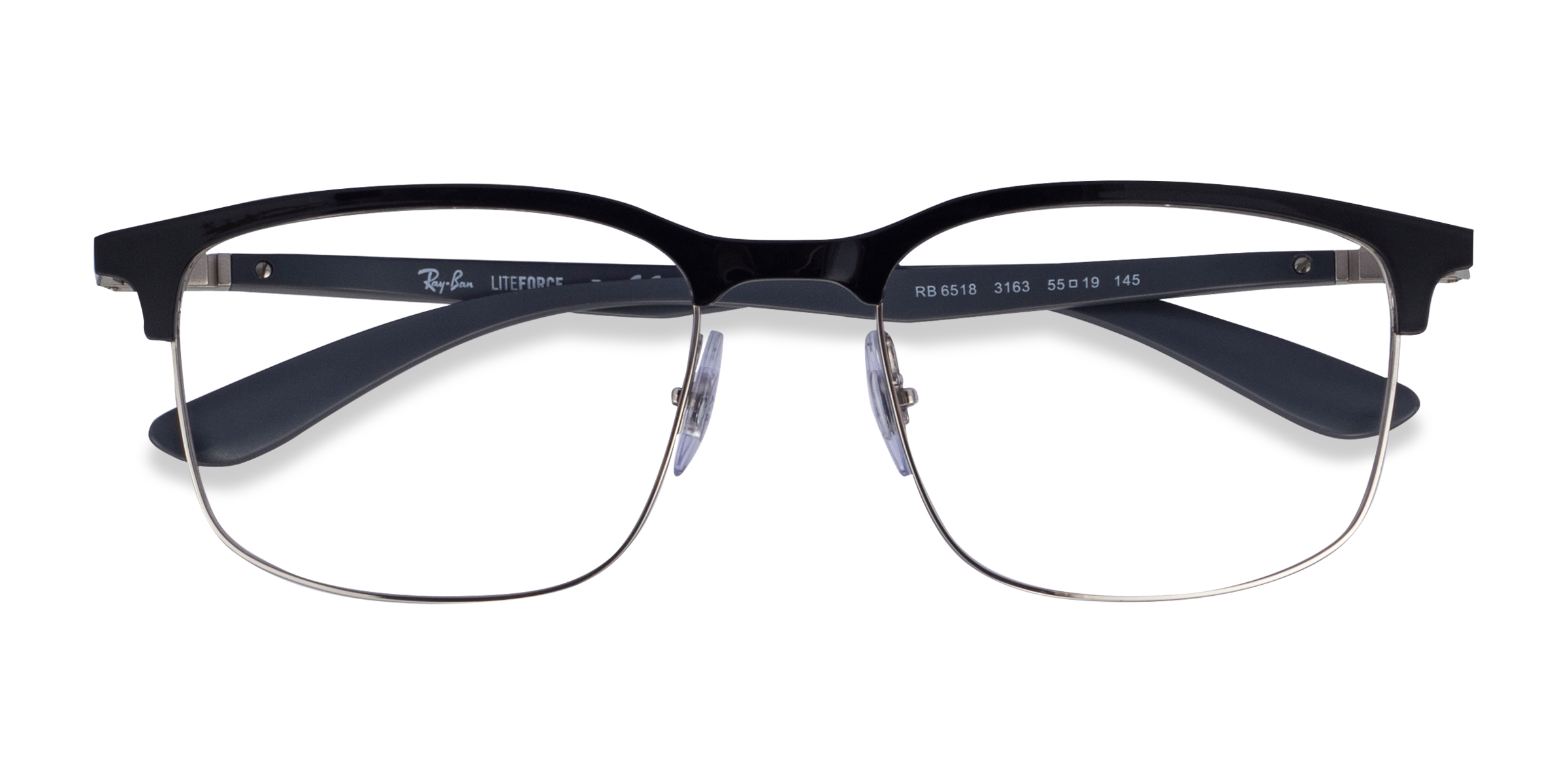Black Silver Ray-Ban RB6518 Liteforce - Métal Lunettes de vue