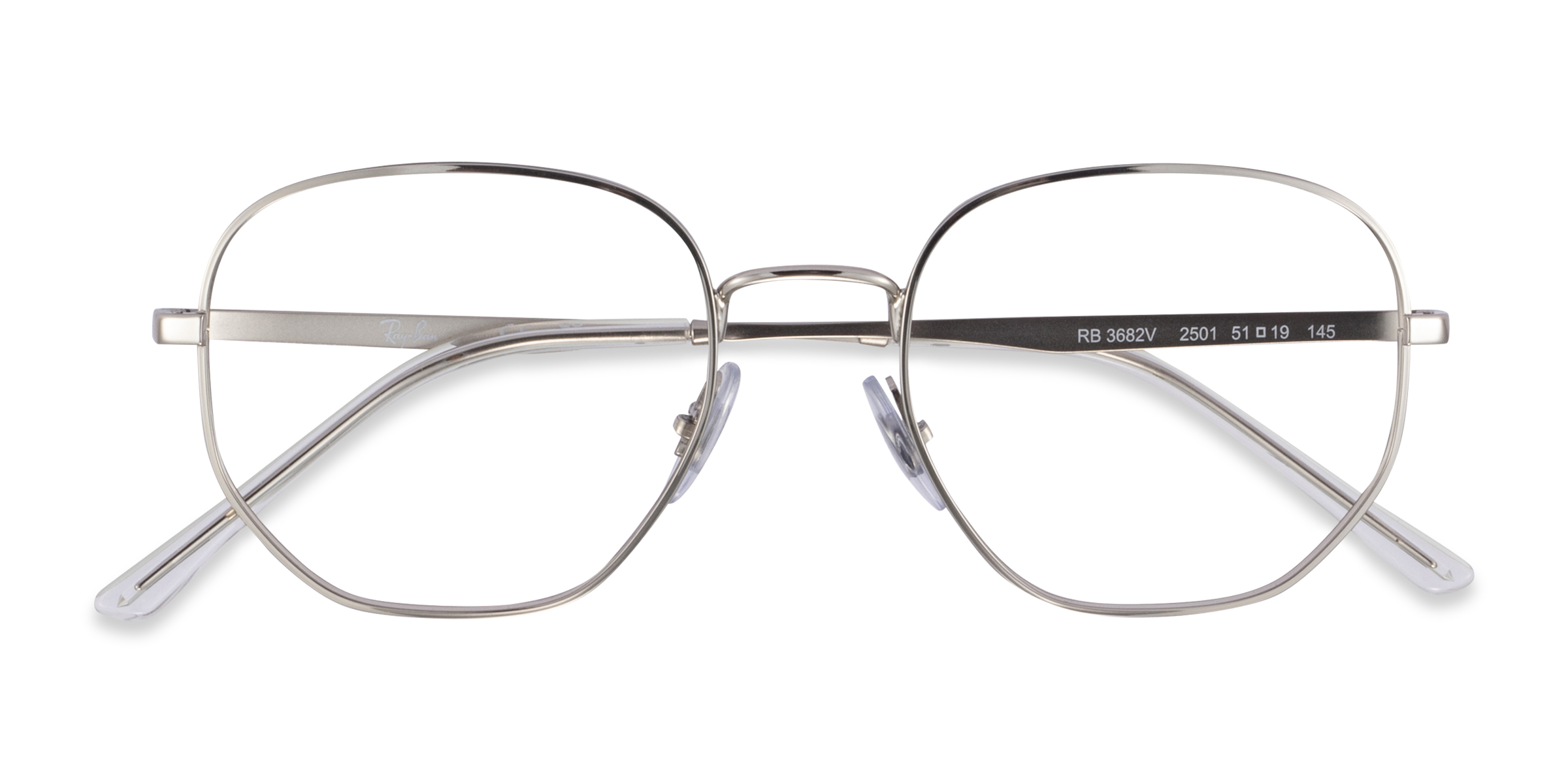 Silver Ray-Ban RB3682V - Metal Eyeglasses