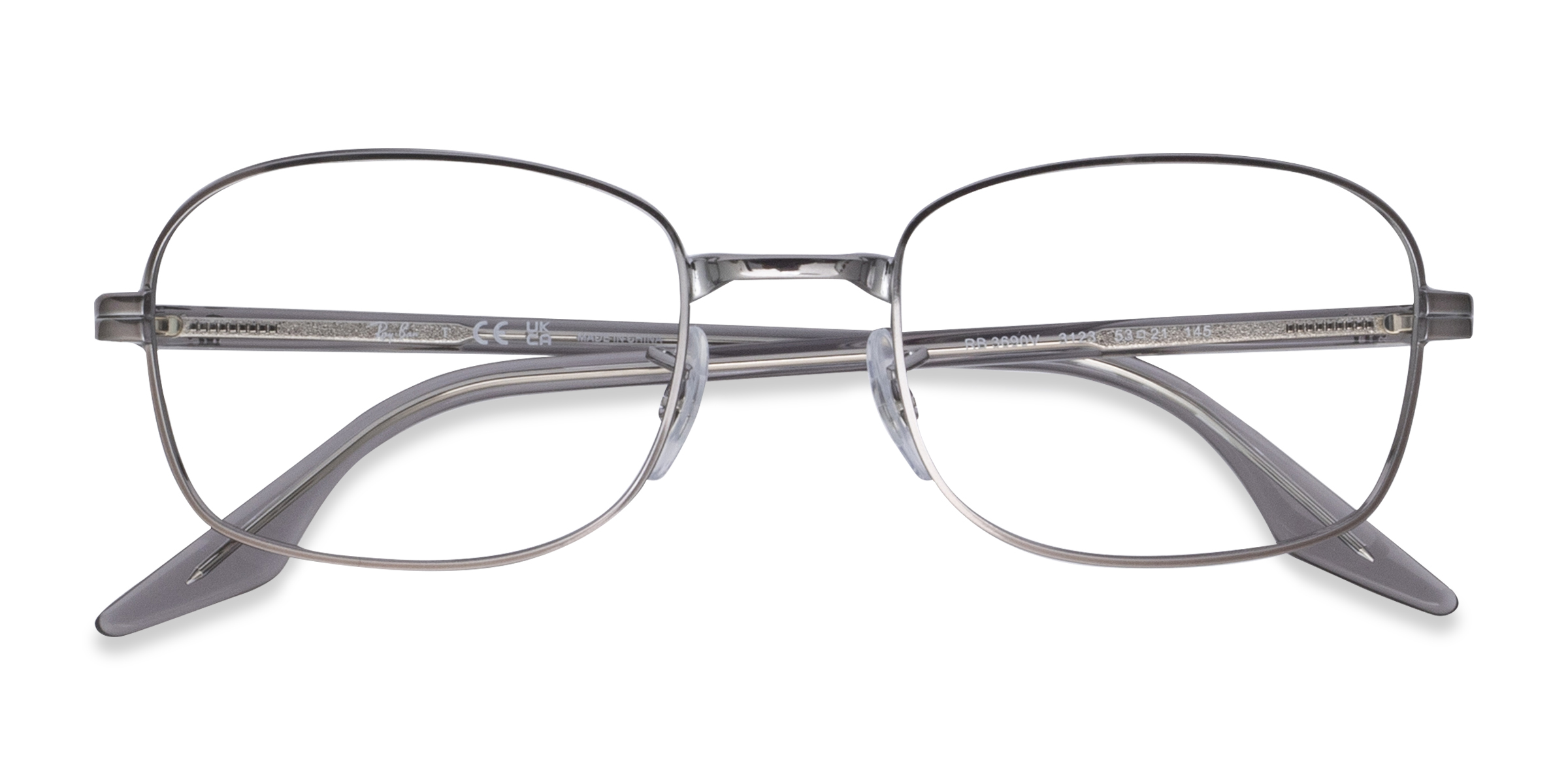 Gunmetal Ray-Ban RB3690V - Metal Eyeglasses