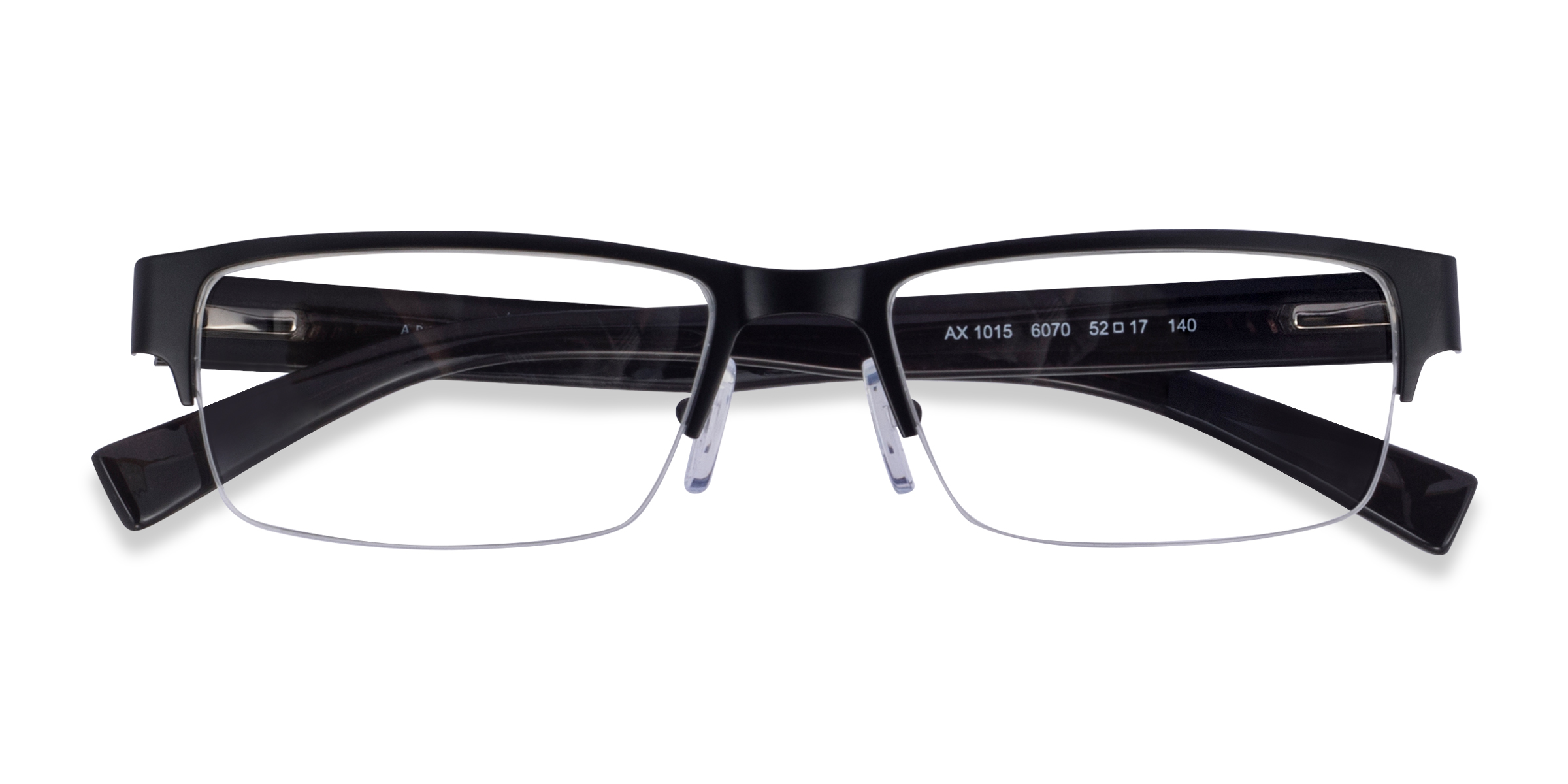 Shiny Black Armani Exchange AX1015 - Métal Lunettes de vue