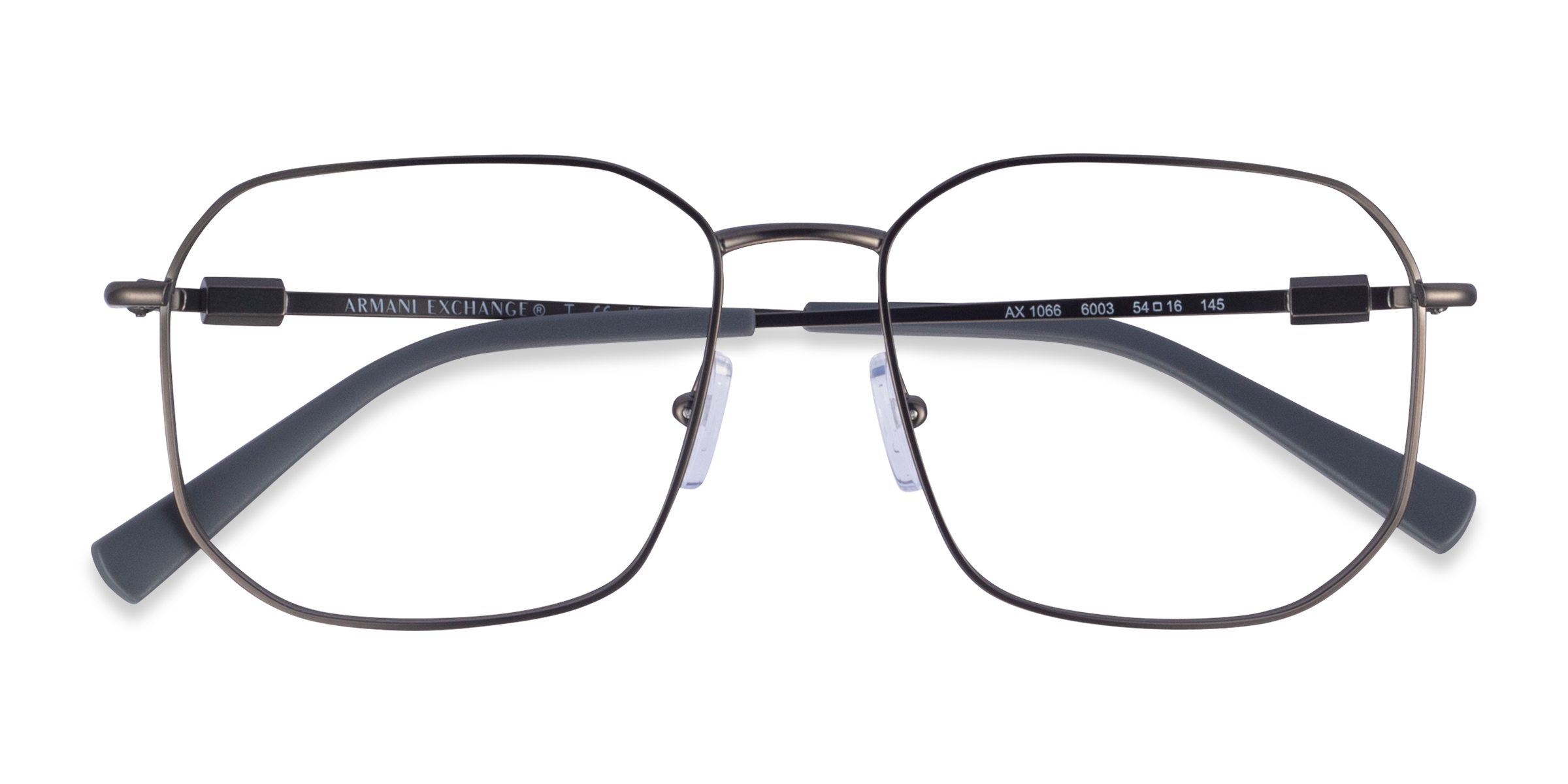 Matte Gunmetal Armani Exchange AX1066 - Métal Lunettes de vue