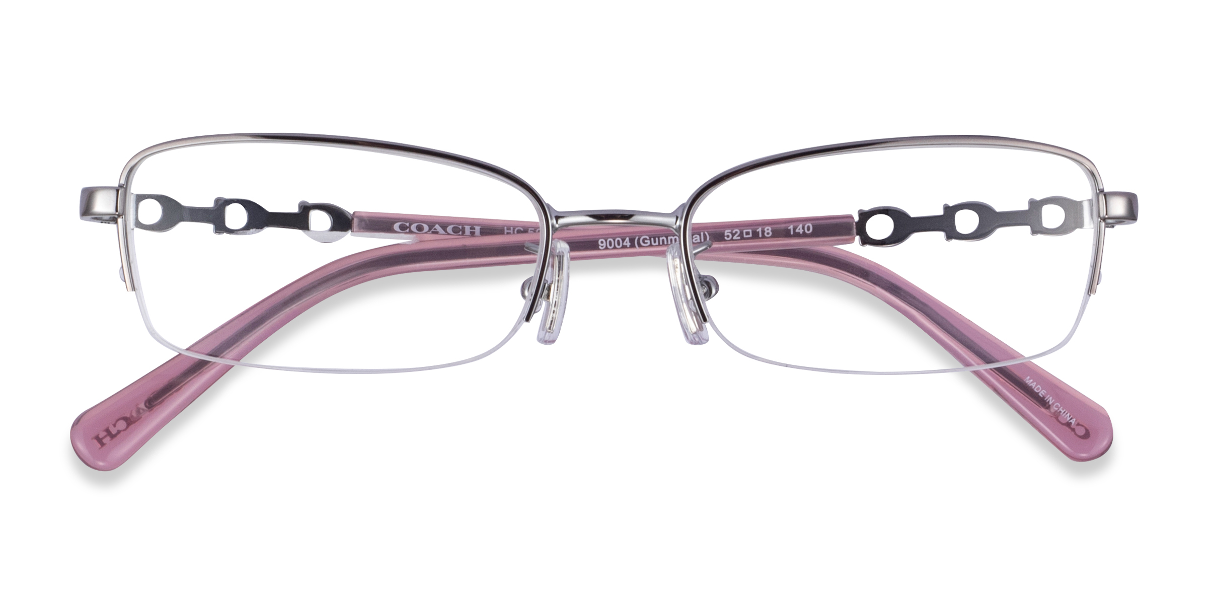Gunmetal Coach HC5097 - Métal Lunettes de vue