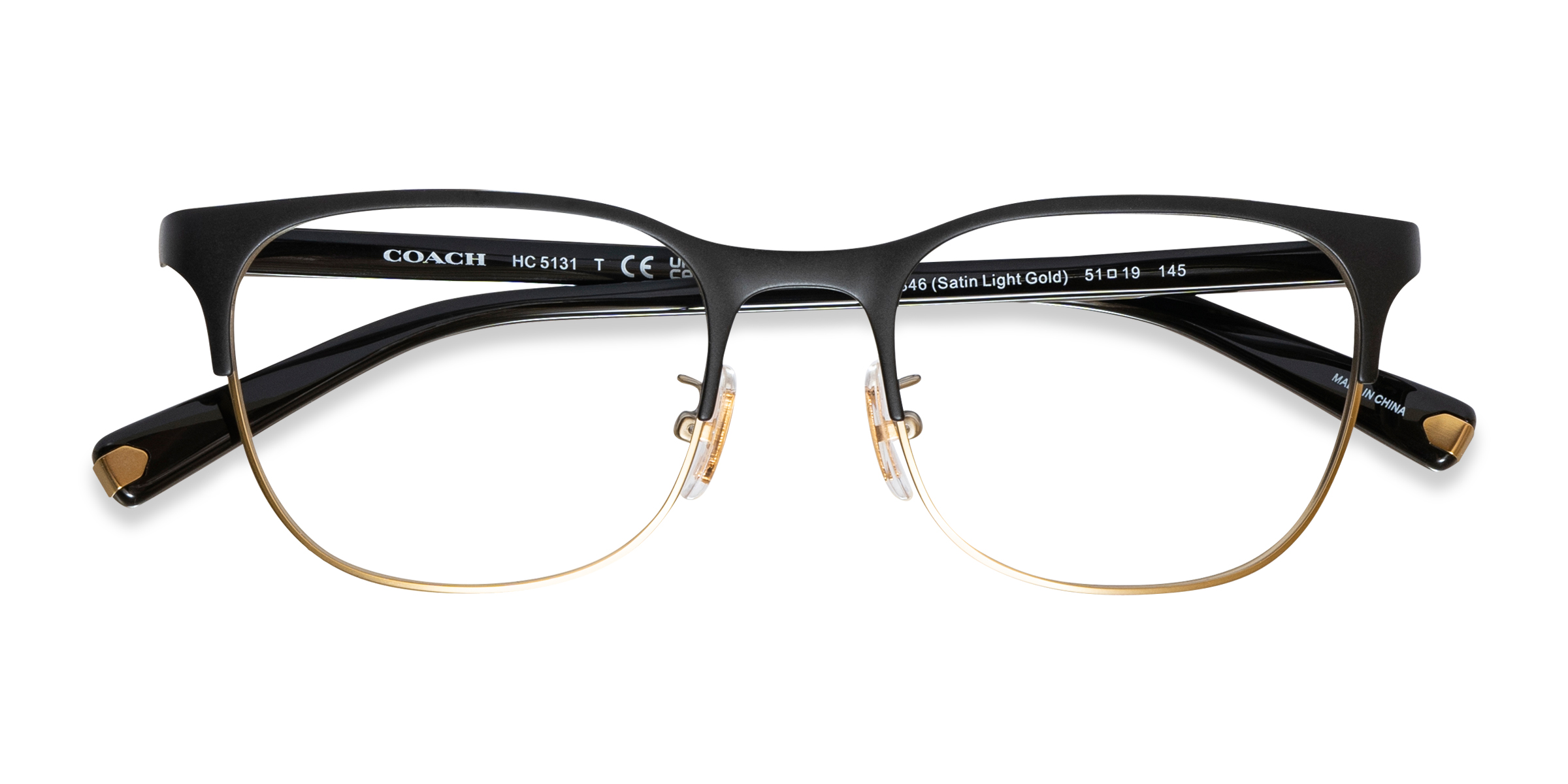 Black Gold Coach HC5131 - Metal Eyeglasses