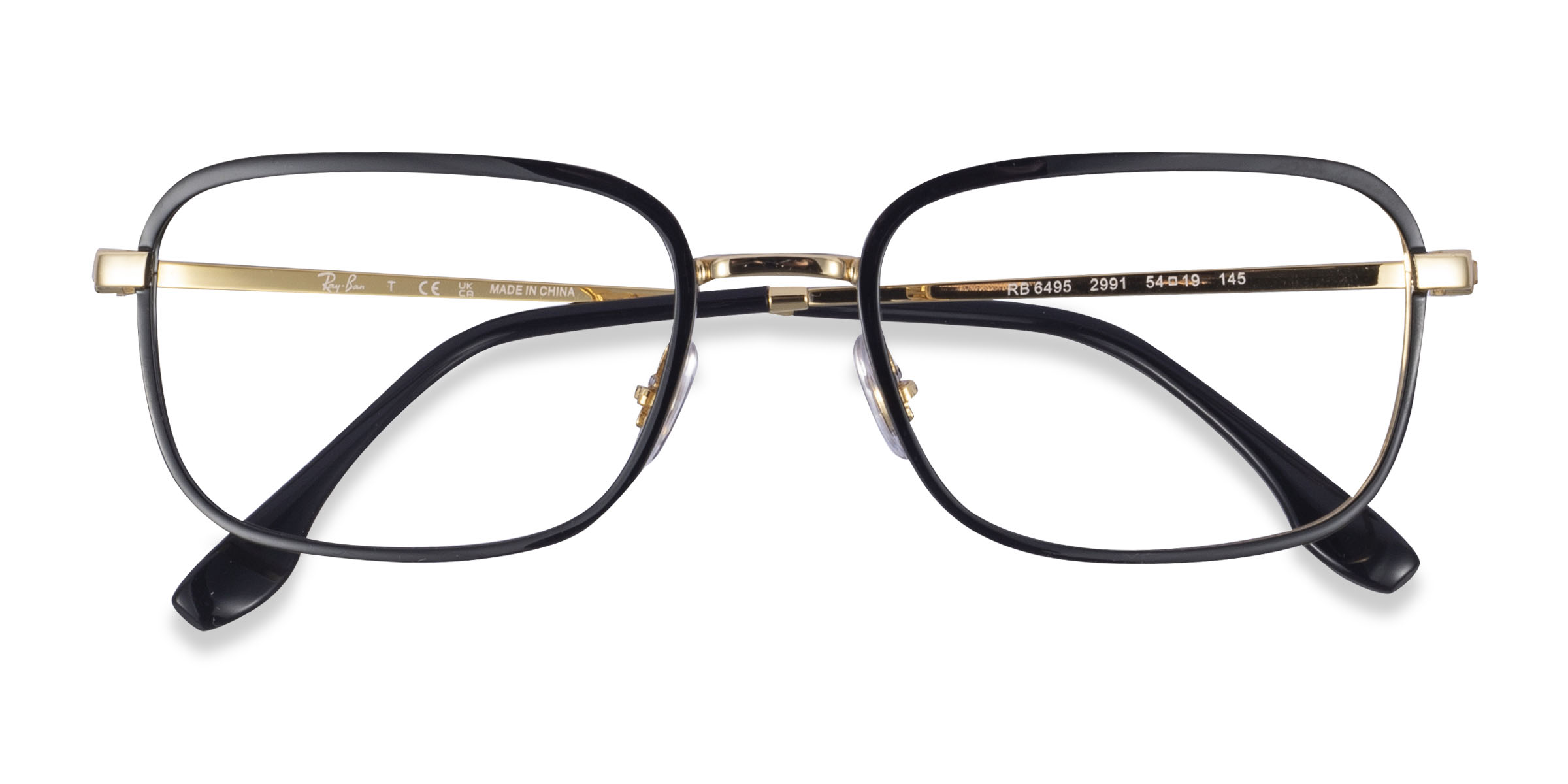 Black Gold Ray-Ban RB6495 - Metal Eyeglasses