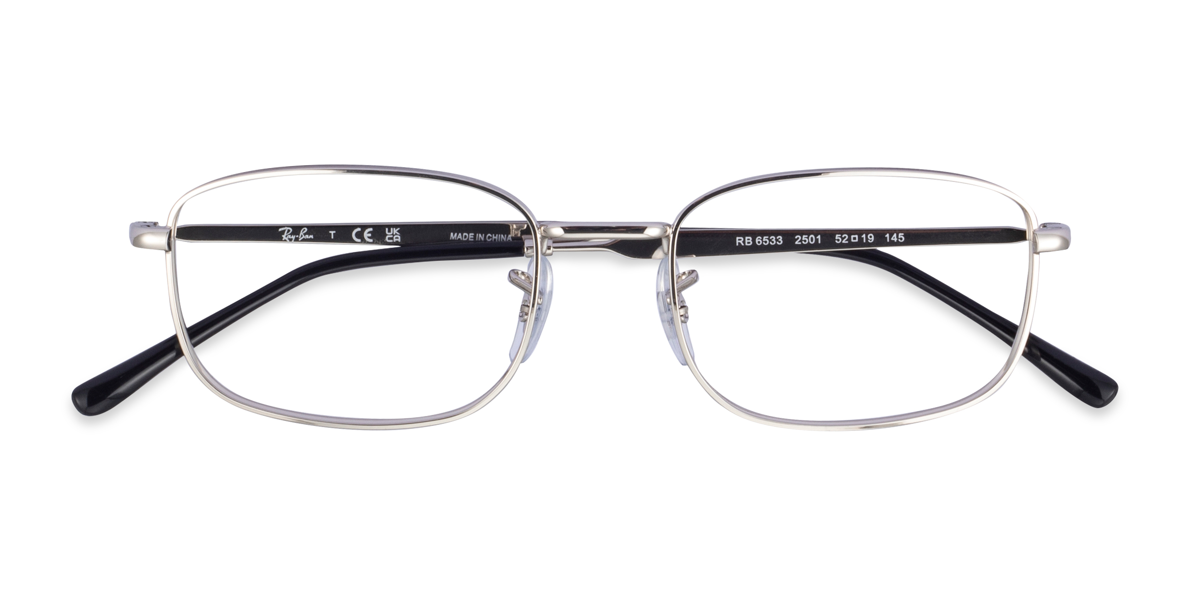 Silver Ray-Ban RB6533 - Metal Eyeglasses