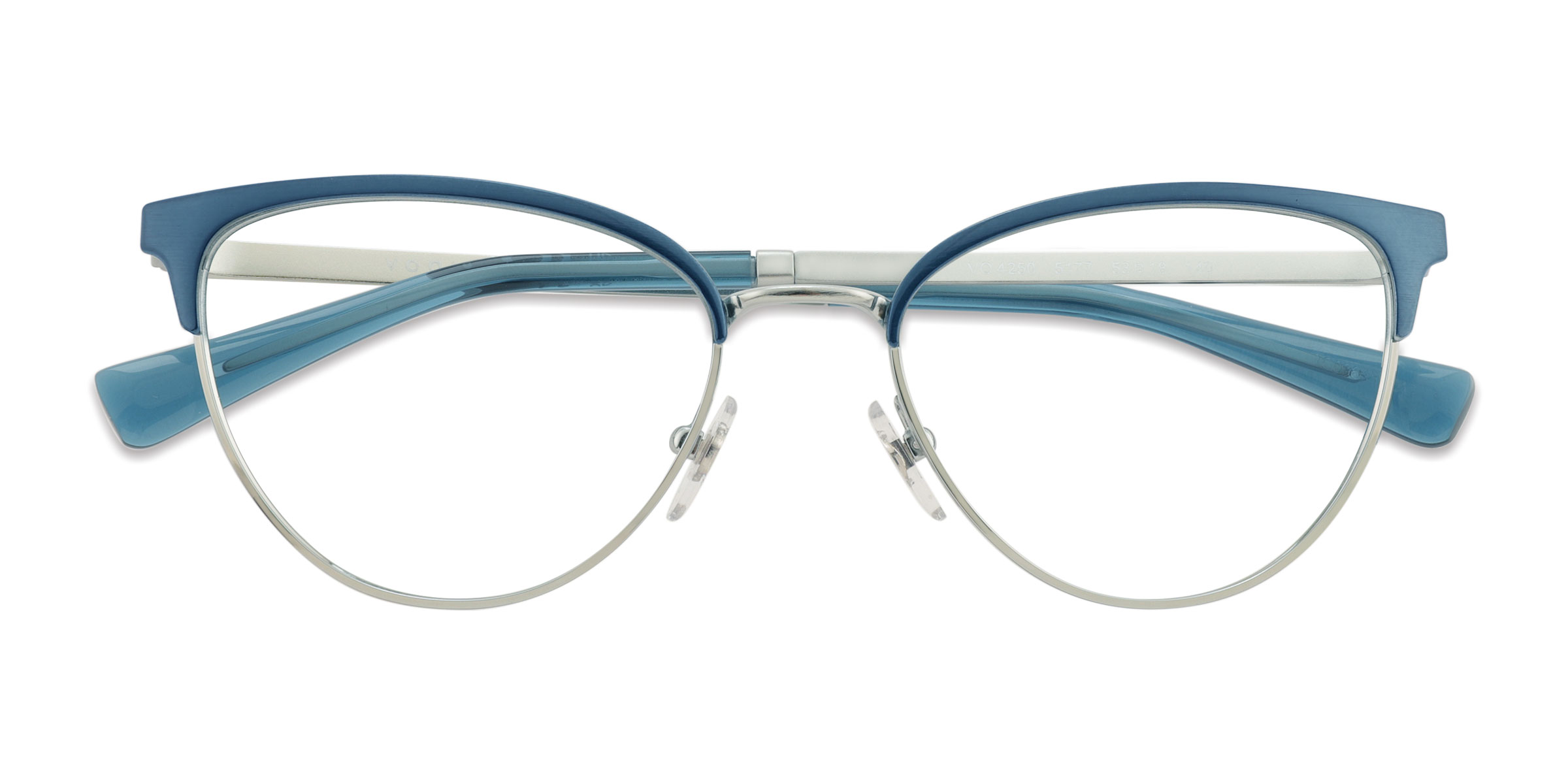 Blue Silver Vogue Eyewear VO4250 - Metal Eyeglasses