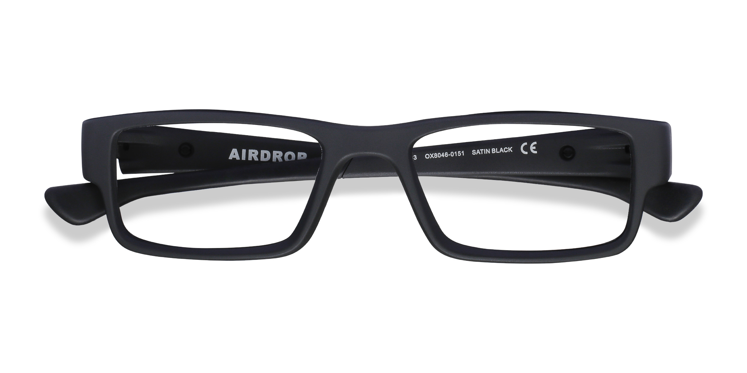 Satin Black Oakley Airdrop - Plastique Lunettes de vue