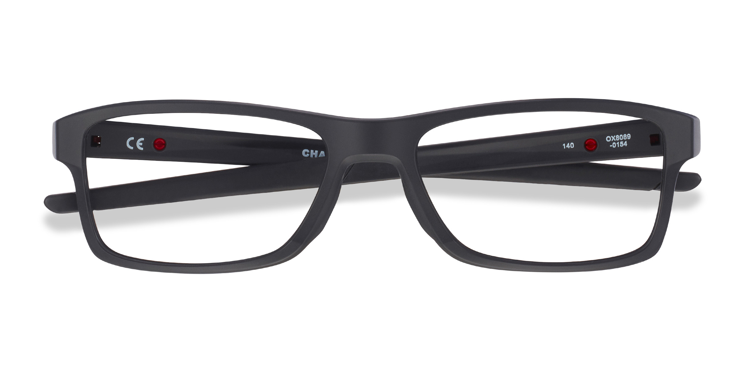 Noir Oakley Chamfer MNP -  Plastique Lunettes de vue