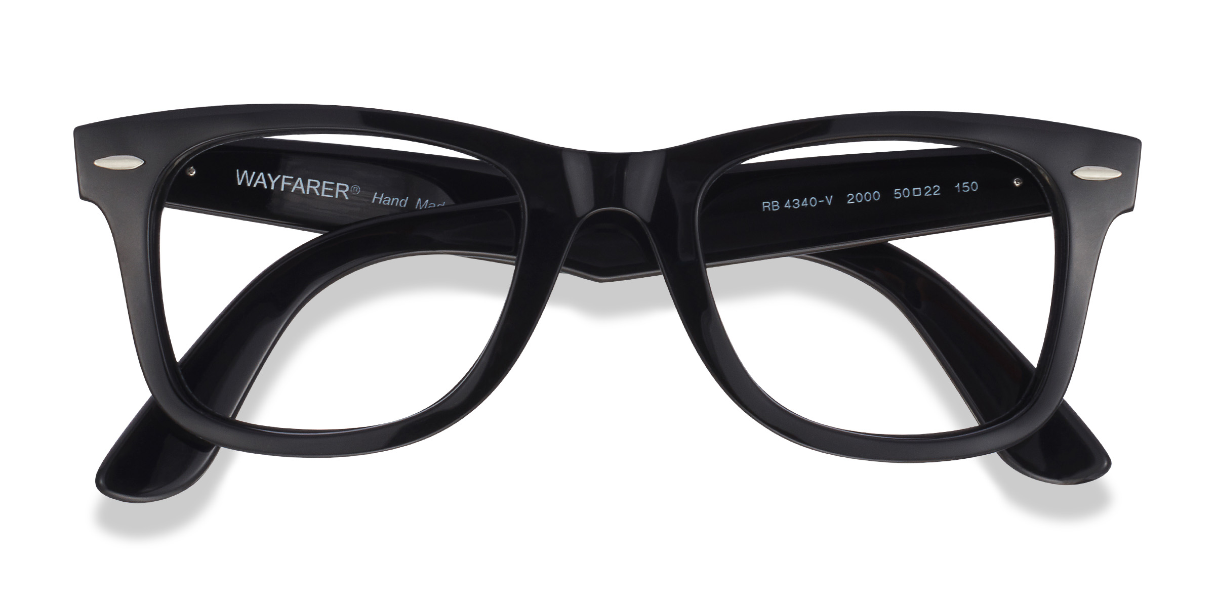Black Ray-Ban Wayfarer Ease Change - Plastic Eyeglasses