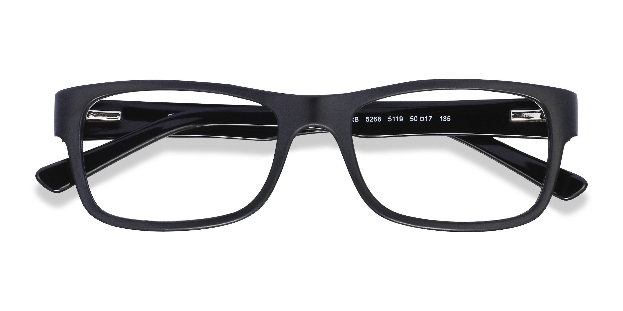 Matte Black Ray-Ban RB5268 - Acetate Eyeglasses