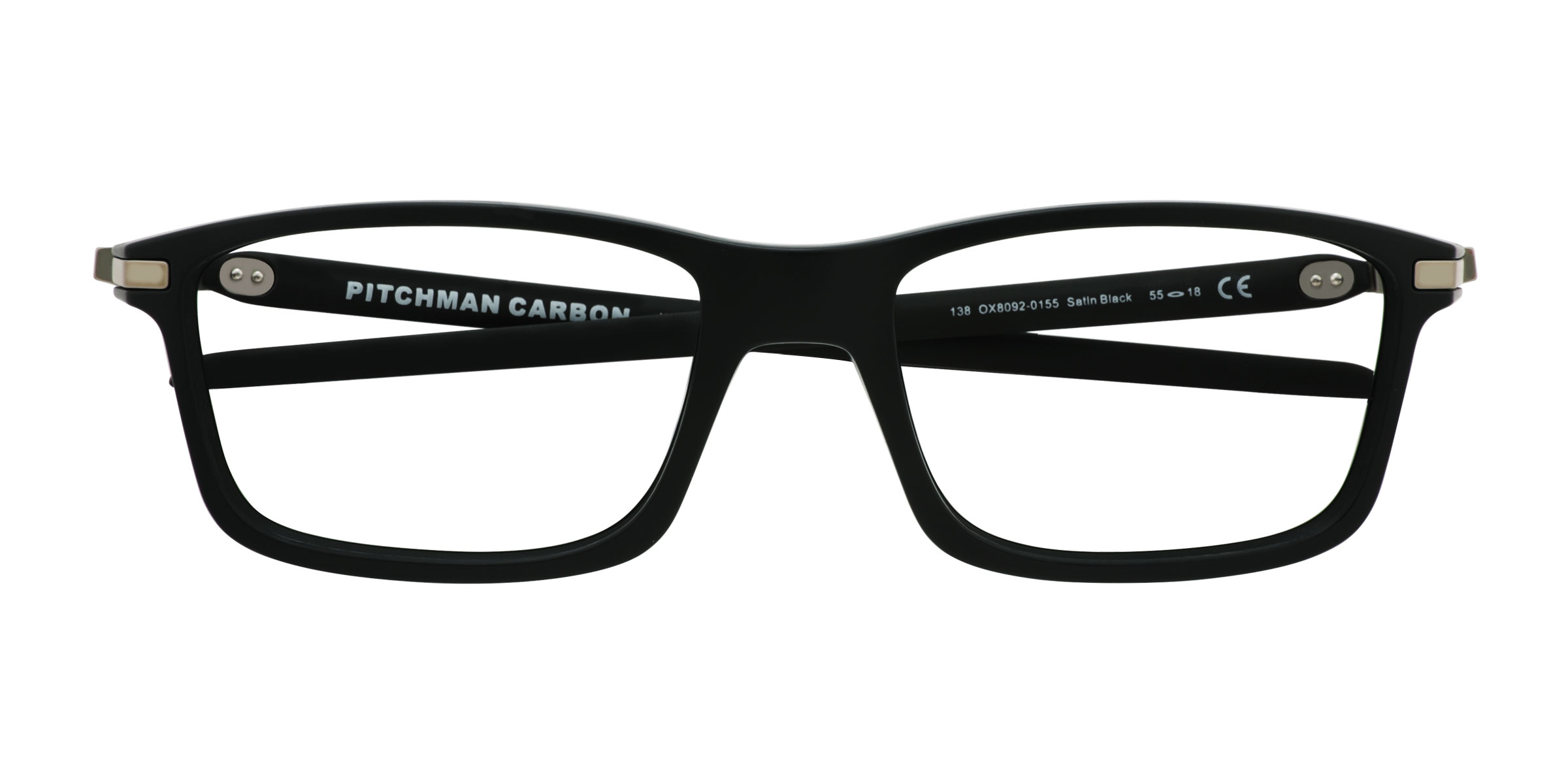 Black Oakley Pitchman Carbon - Plastic Eyeglasses