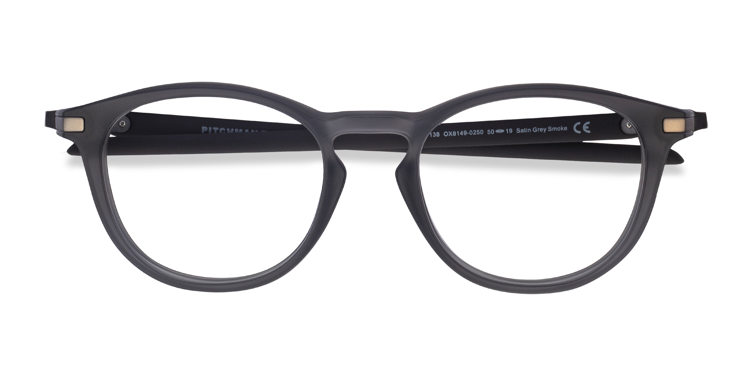 Satin Gray Oakley Pitchman R Carbon - Plastic Eyeglasses