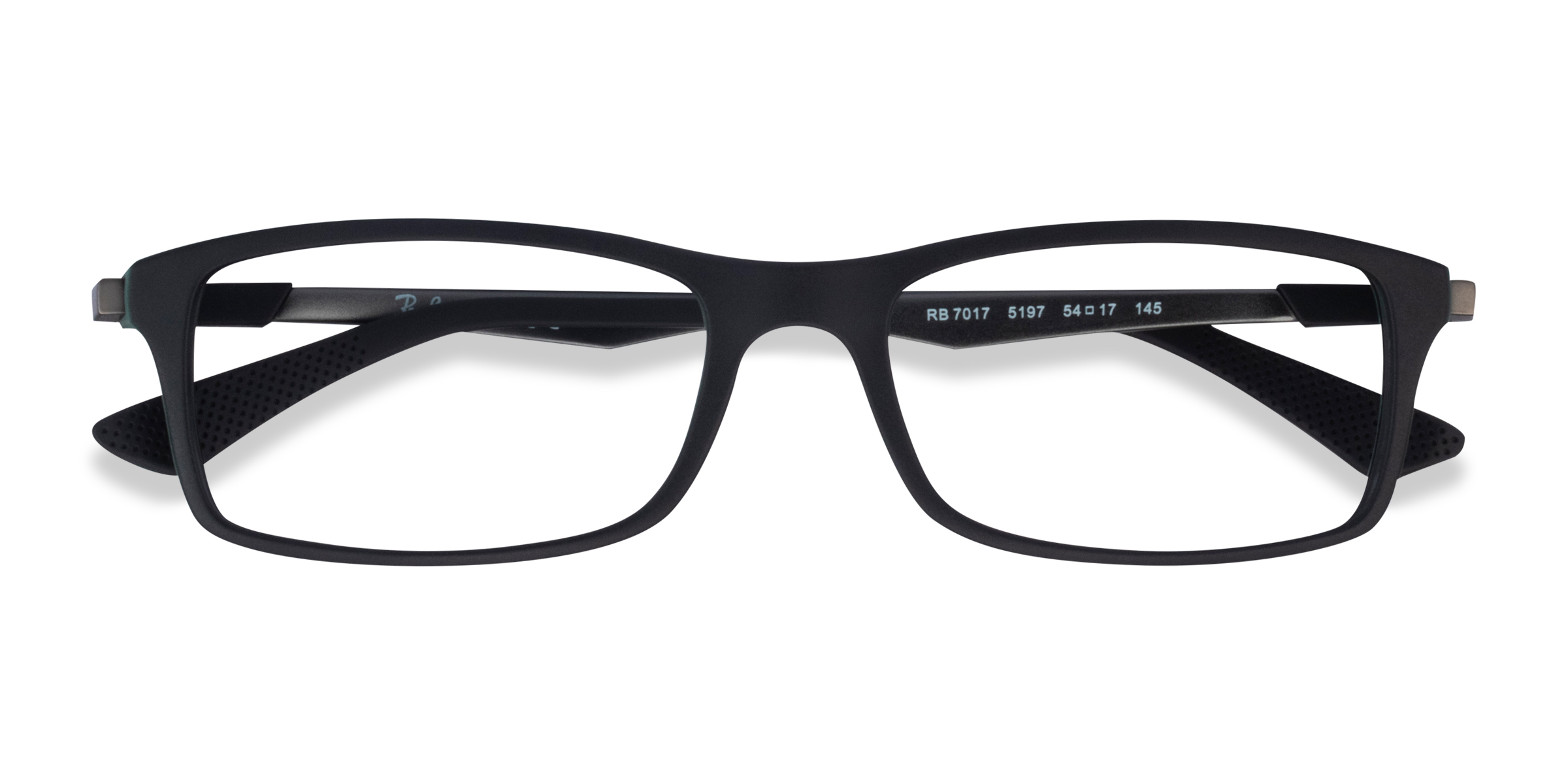 Black Green Gunmetal Ray-Ban RB7017 - Plastic Eyeglasses