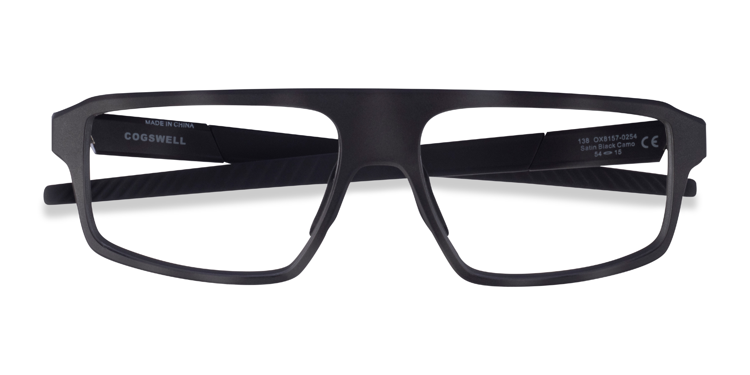 Satin Black Camo Oakley Cogswell - Plastic Eyeglasses