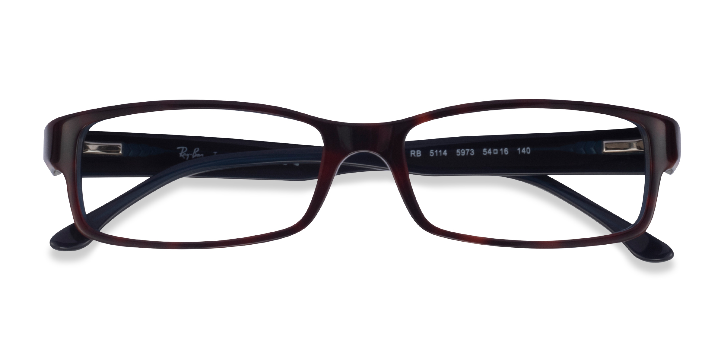 Tortoise & Blue Ray-Ban RB5114 - Acétate Lunettes de vue