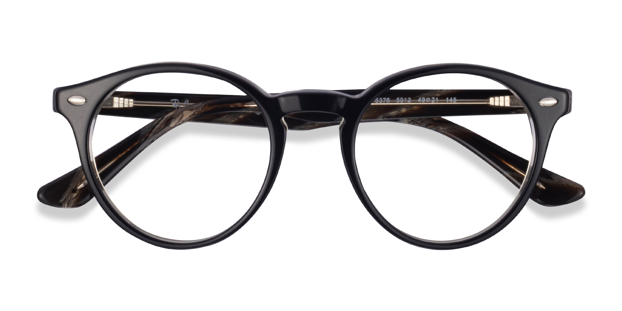 Black Tortoise Ray-Ban RB5376 -  Acétate Lunettes de vue