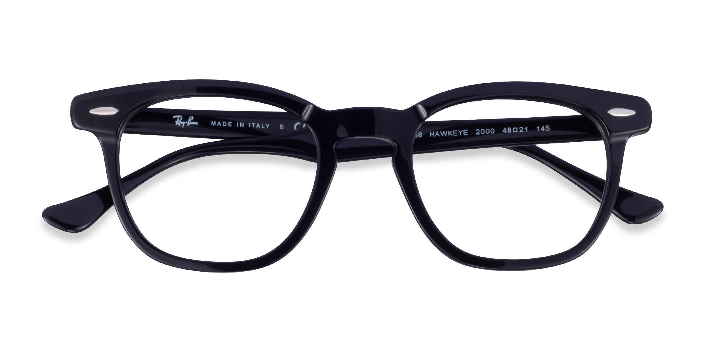 Shiny Black Ray-Ban RB5398 Hawkeye - Acetate Eyeglasses