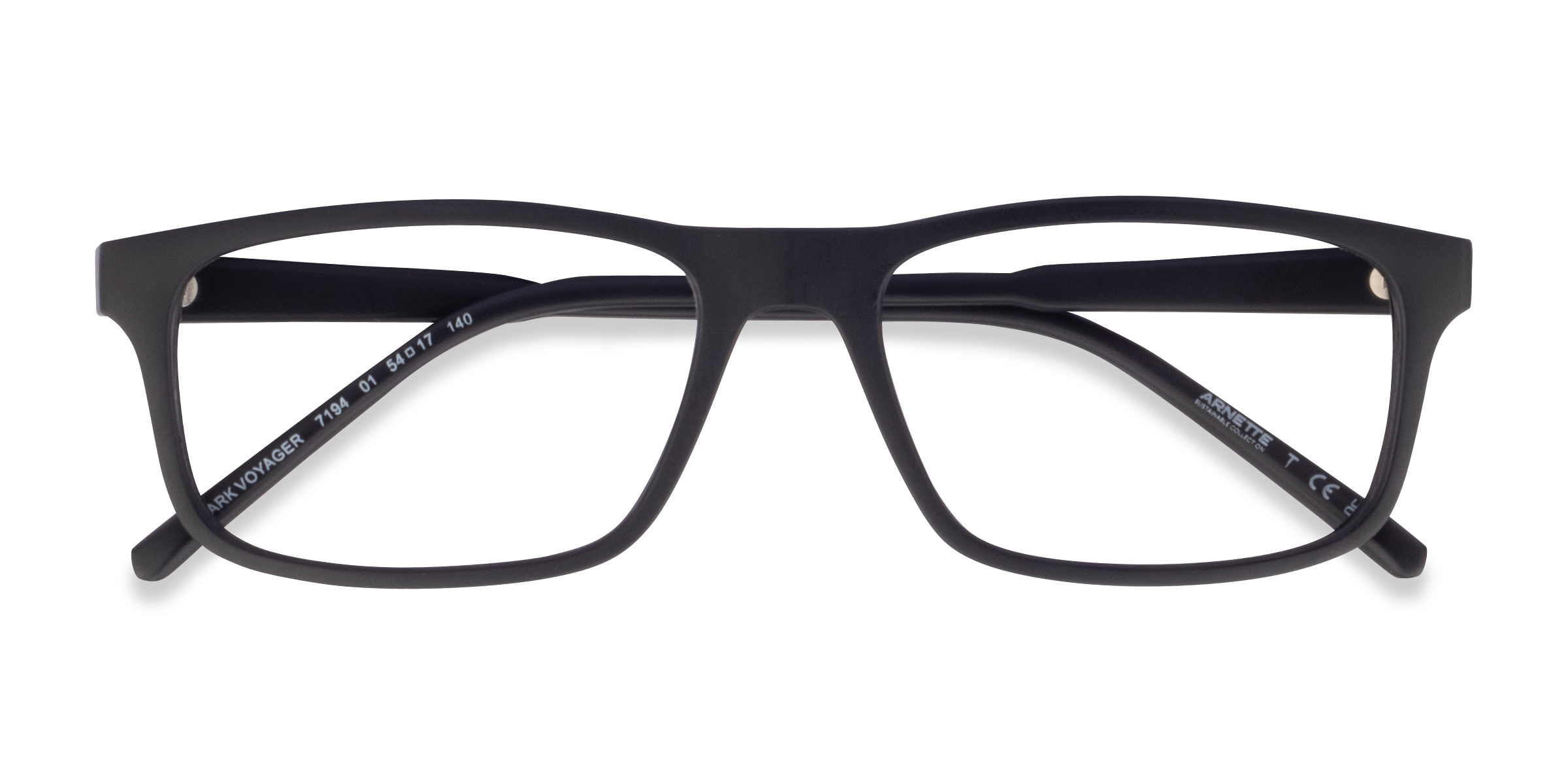 Matte Black ARNETTE Dark Voyager - Plastic Eyeglasses