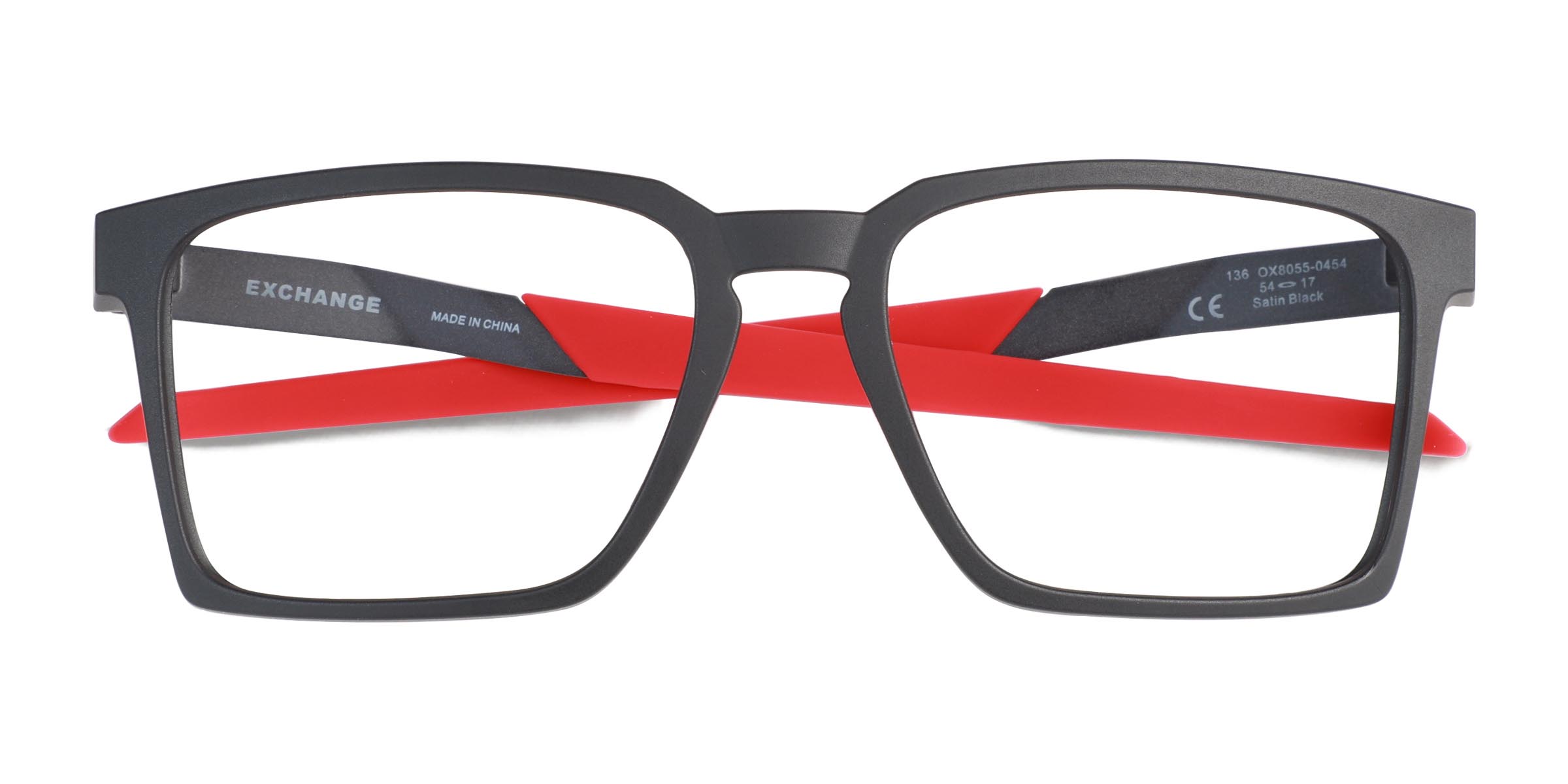 Satin Black Oakley Exchange - Plastic Eyeglasses