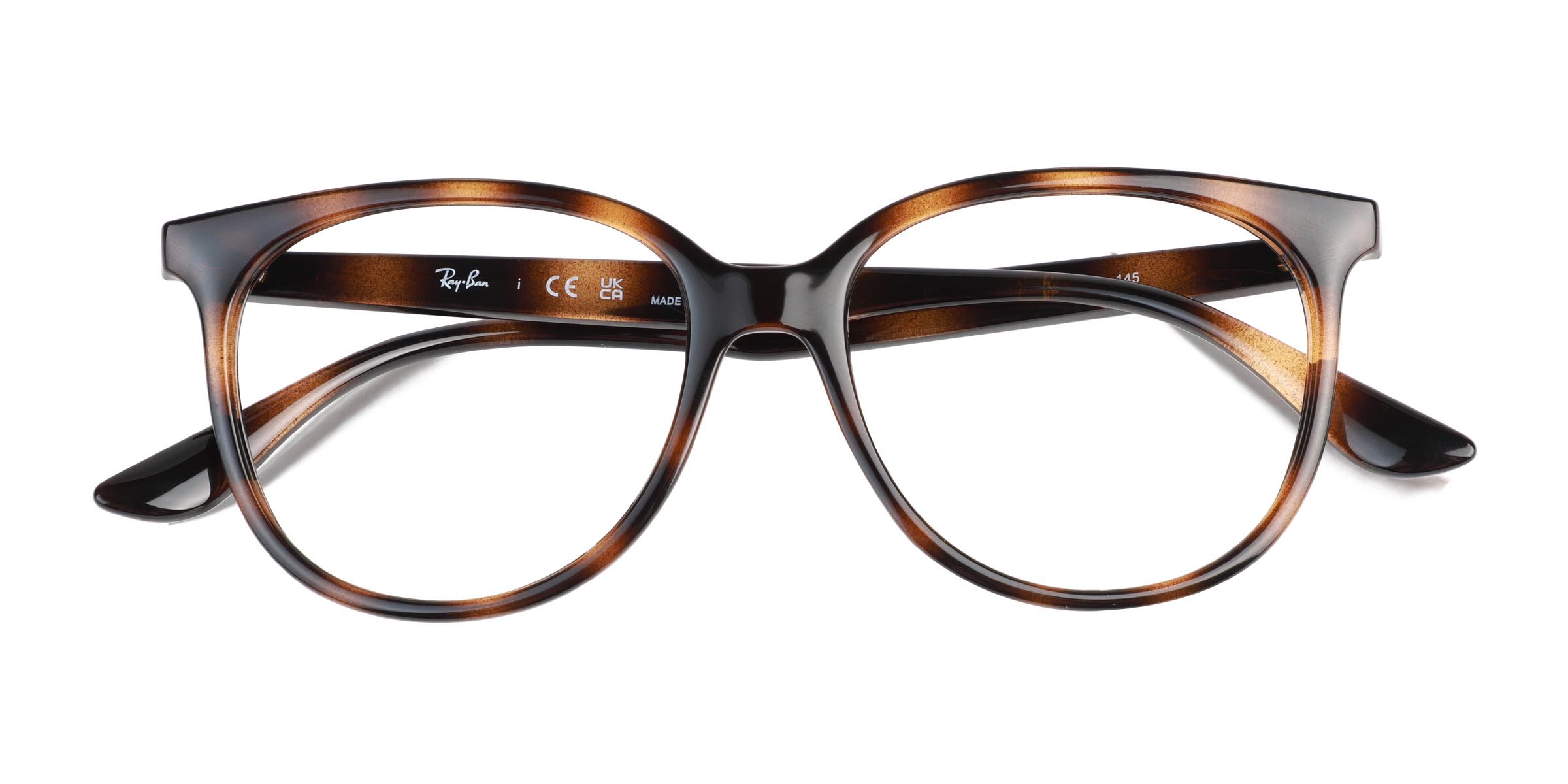 Tortoise Ray-Ban RB4378V - Plastic Eyeglasses