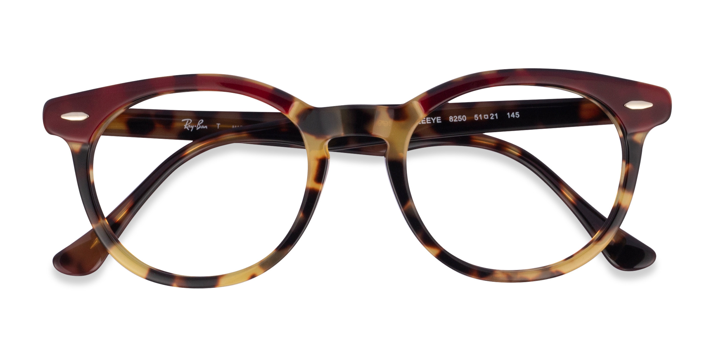 Yellow Tortoise Ray-Ban RB5598 - Acétate Lunettes de vue