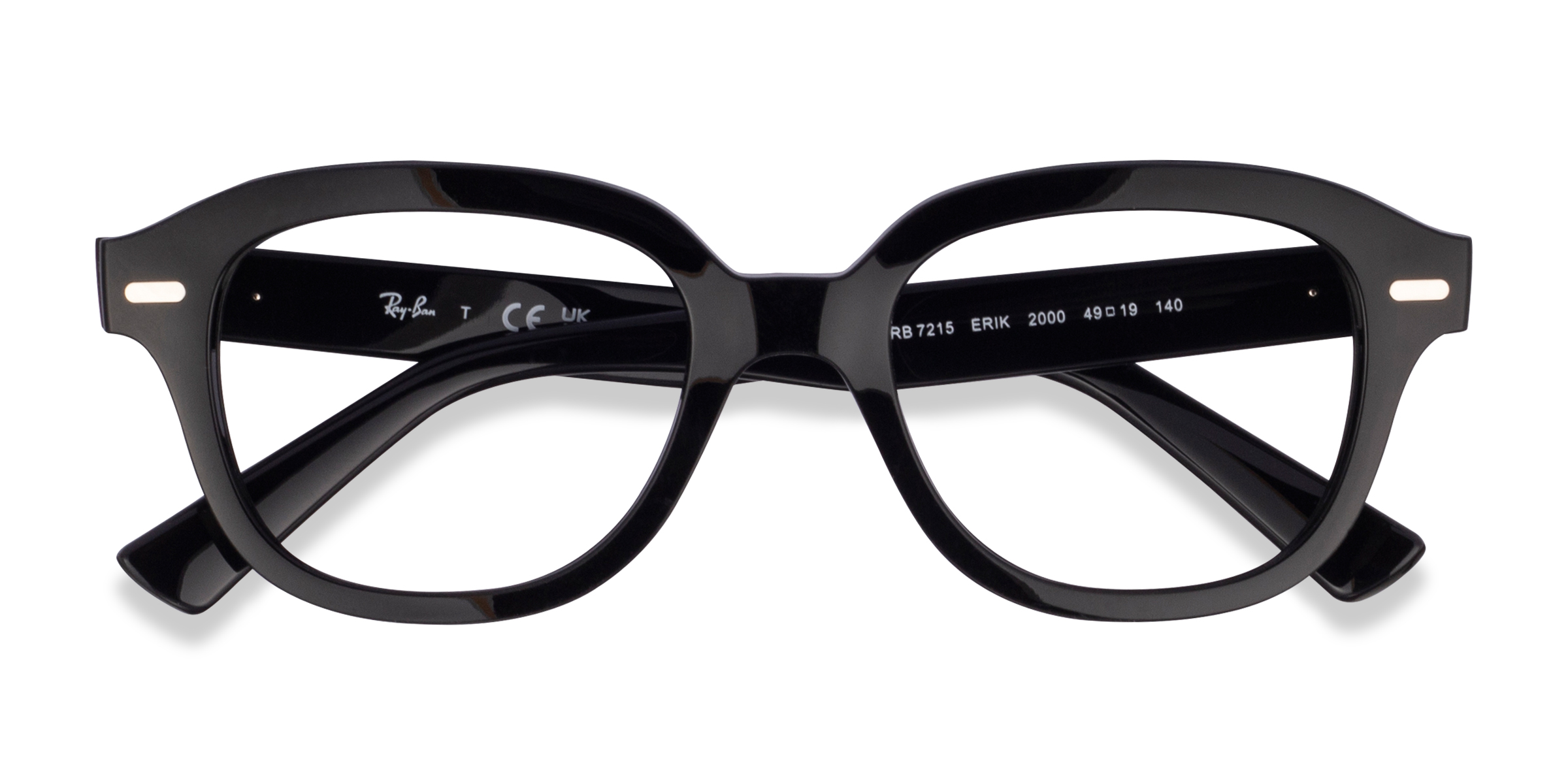 Noir Ray-Ban RB7215 Erik - Plastique Lunettes de vue