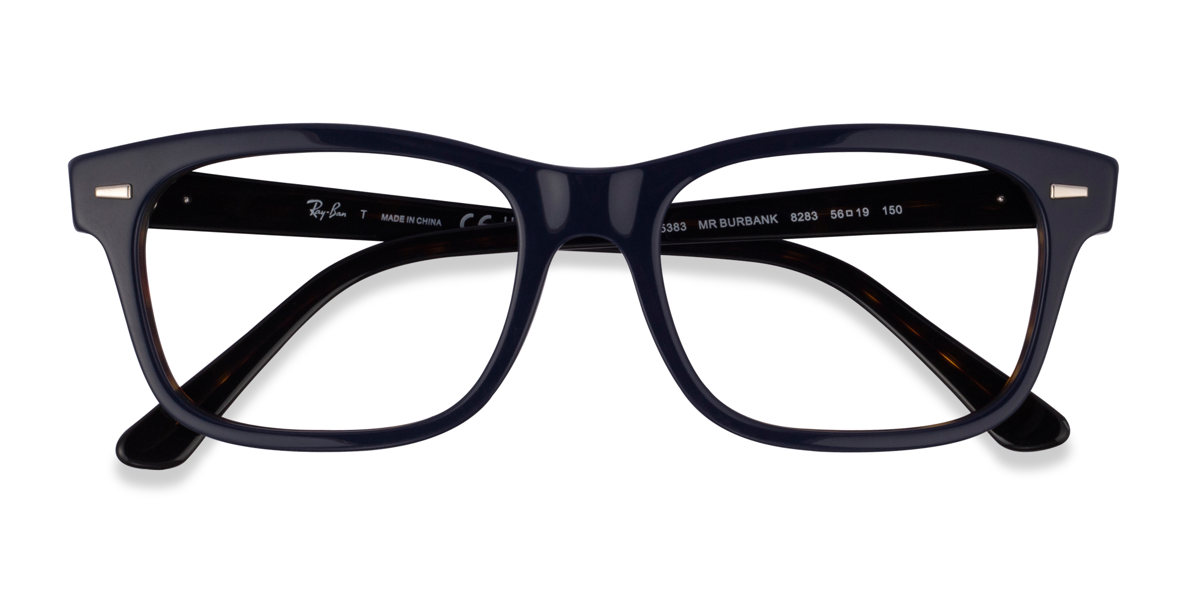 Blue Tortoise Ray-Ban RB5383 - Acétate Lunettes de vue