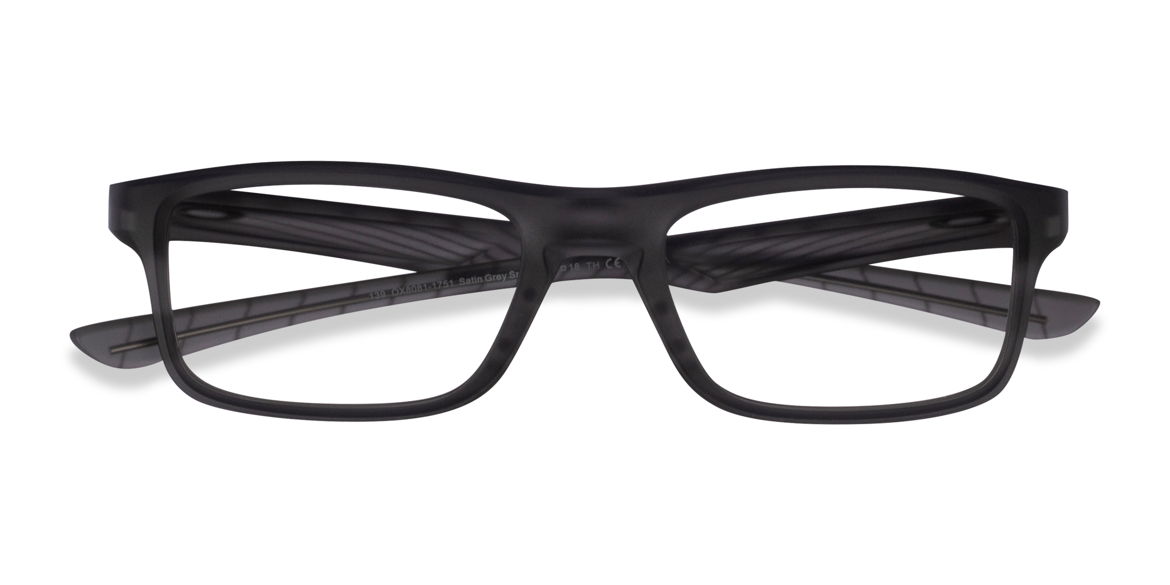 Satin Gray Smoke Oakley Plank 2.0 - Plastique Lunettes de vue