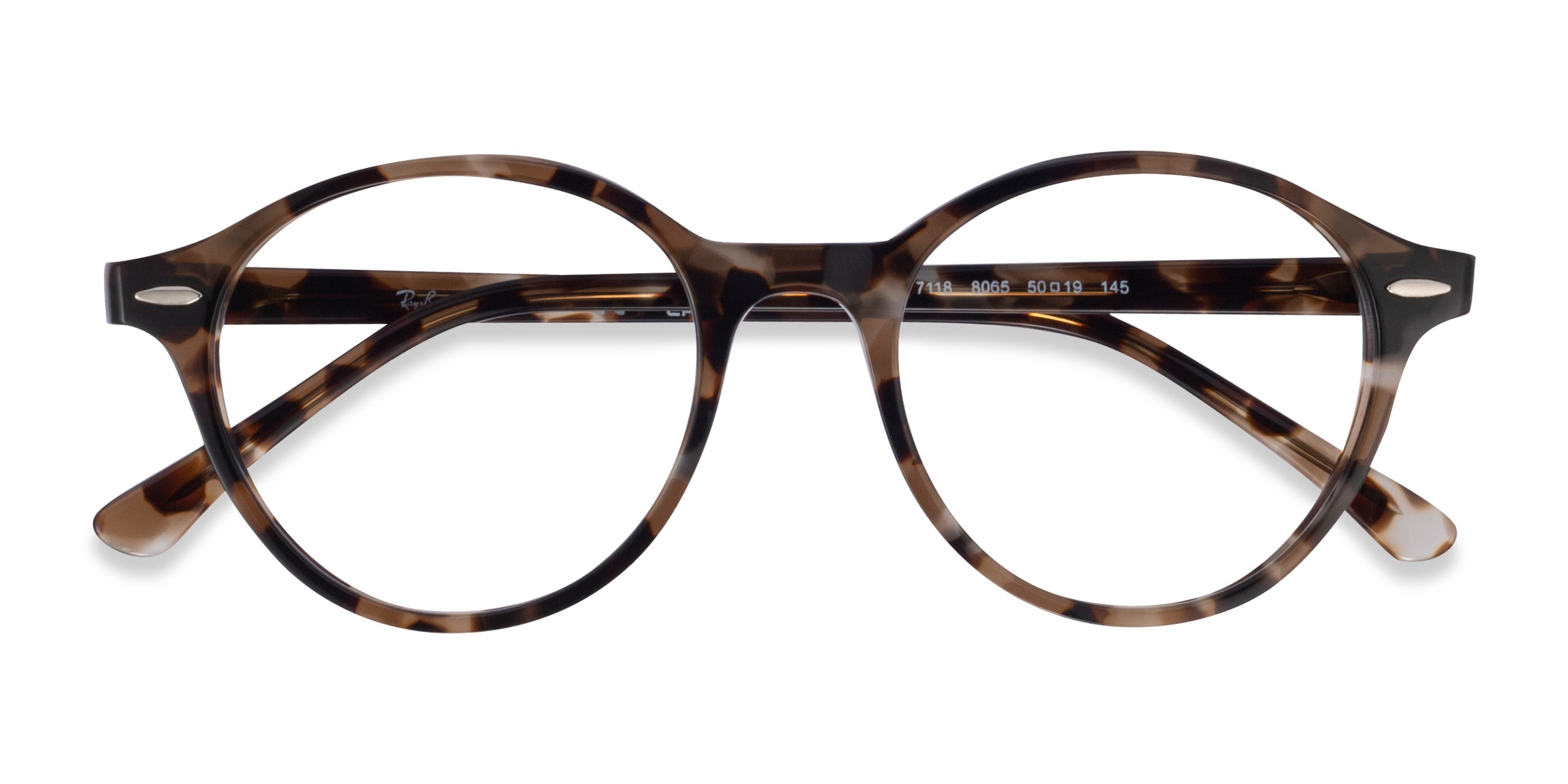 Brown Tortoise Ray-Ban RB7118 -  Plastique Lunettes de vue