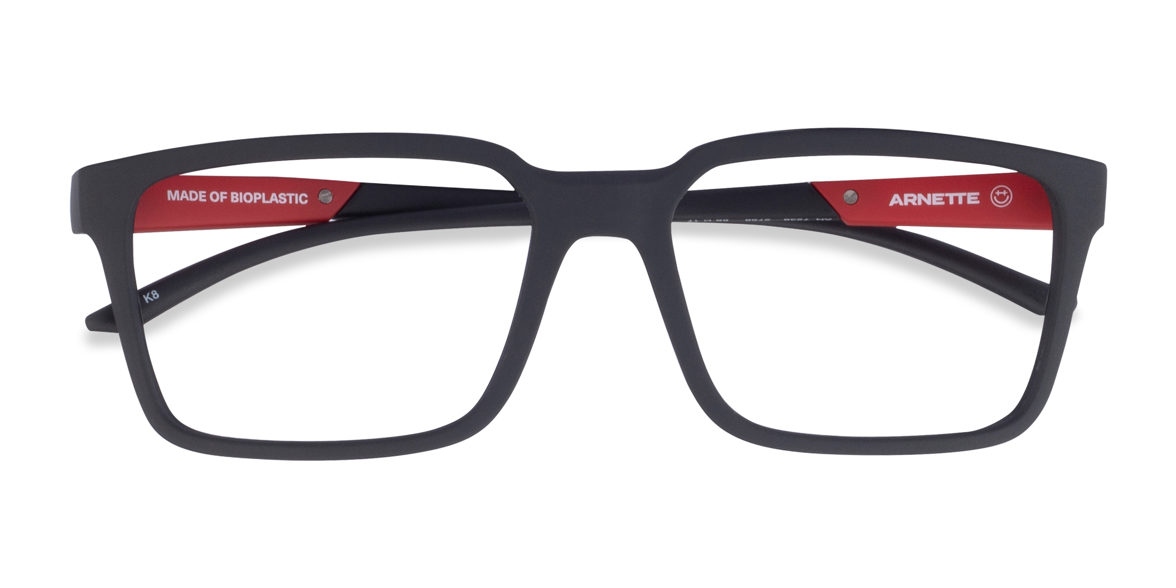 Matte Black ARNETTE K8 - Plastic Eyeglasses