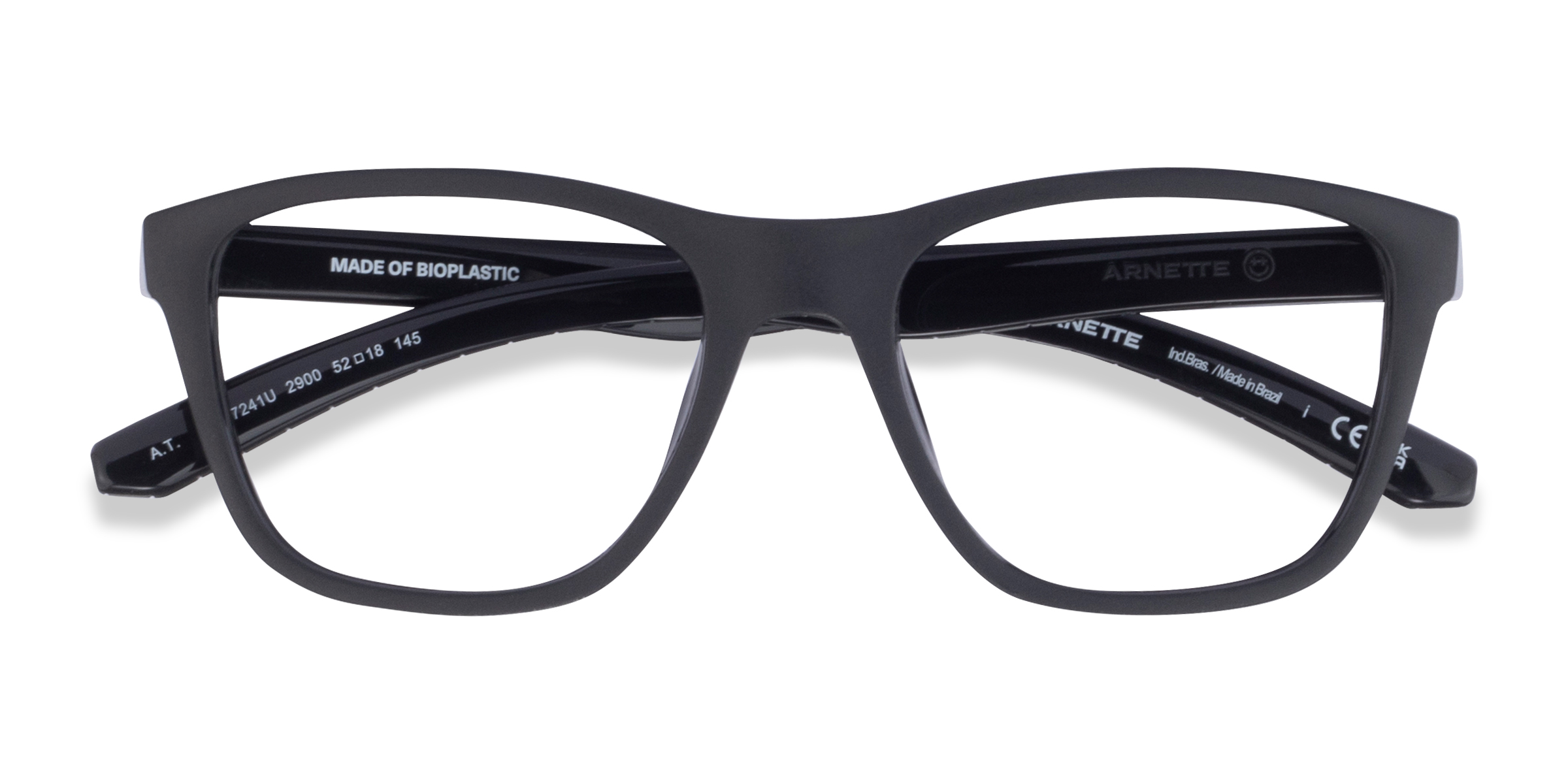 Matte Black ARNETTE A.T. - Plastic Eyeglasses