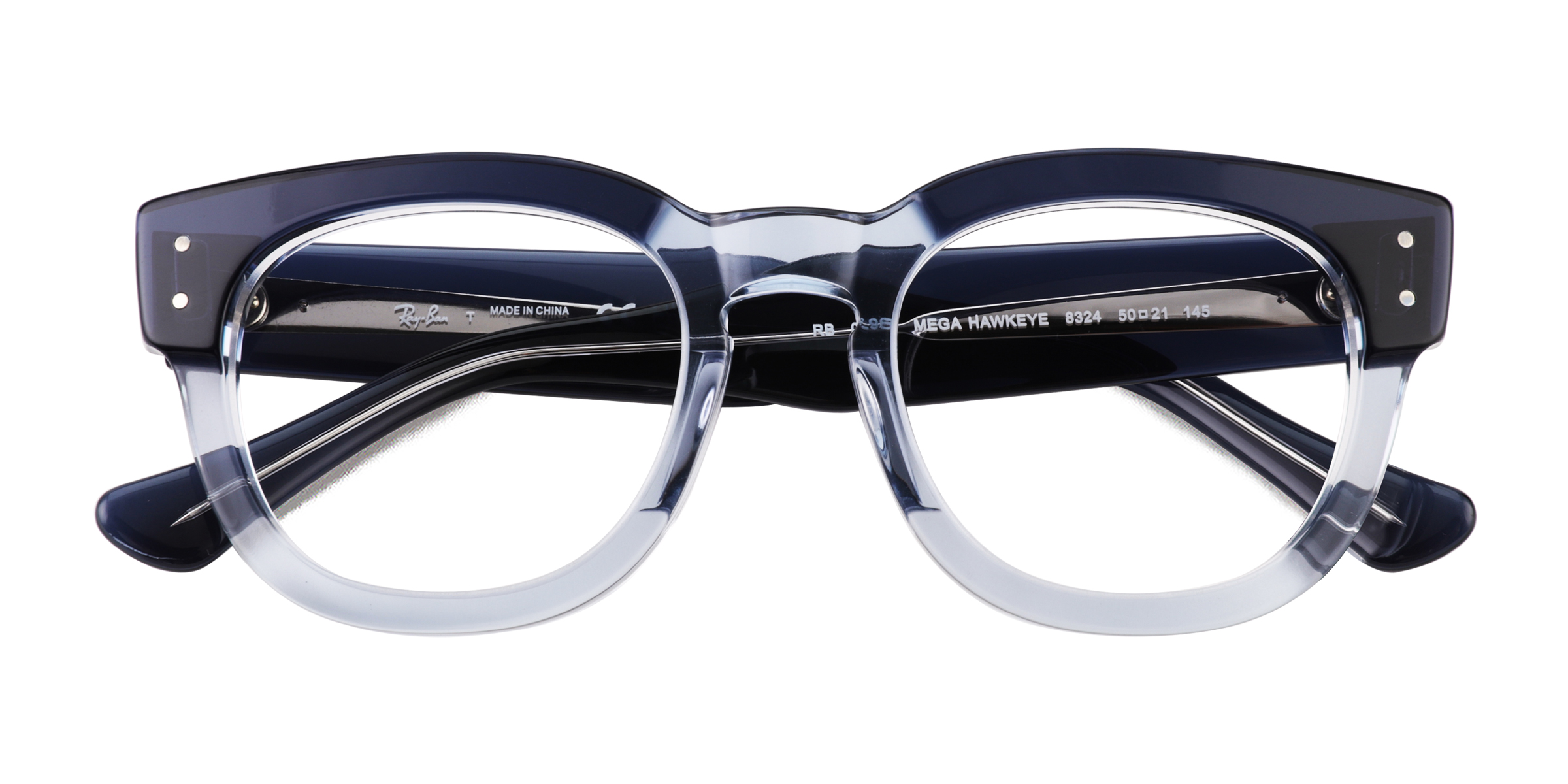 Blue Ray-Ban RB0298V Mega Hawkeye - Acetate Eyeglasses