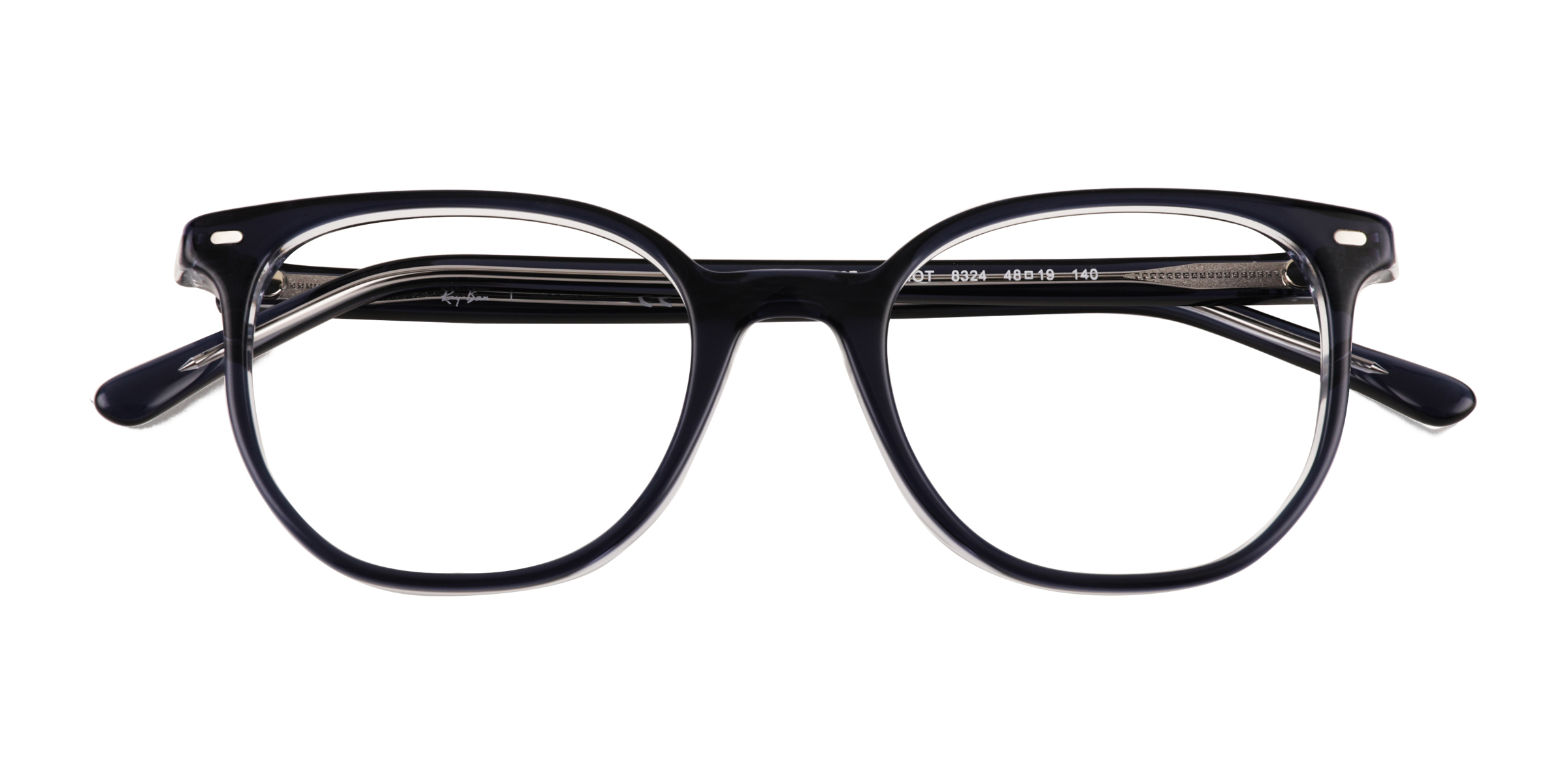 Transparent Dark Blue Ray-Ban RB5397 Elliot - Acetate Eyeglasses