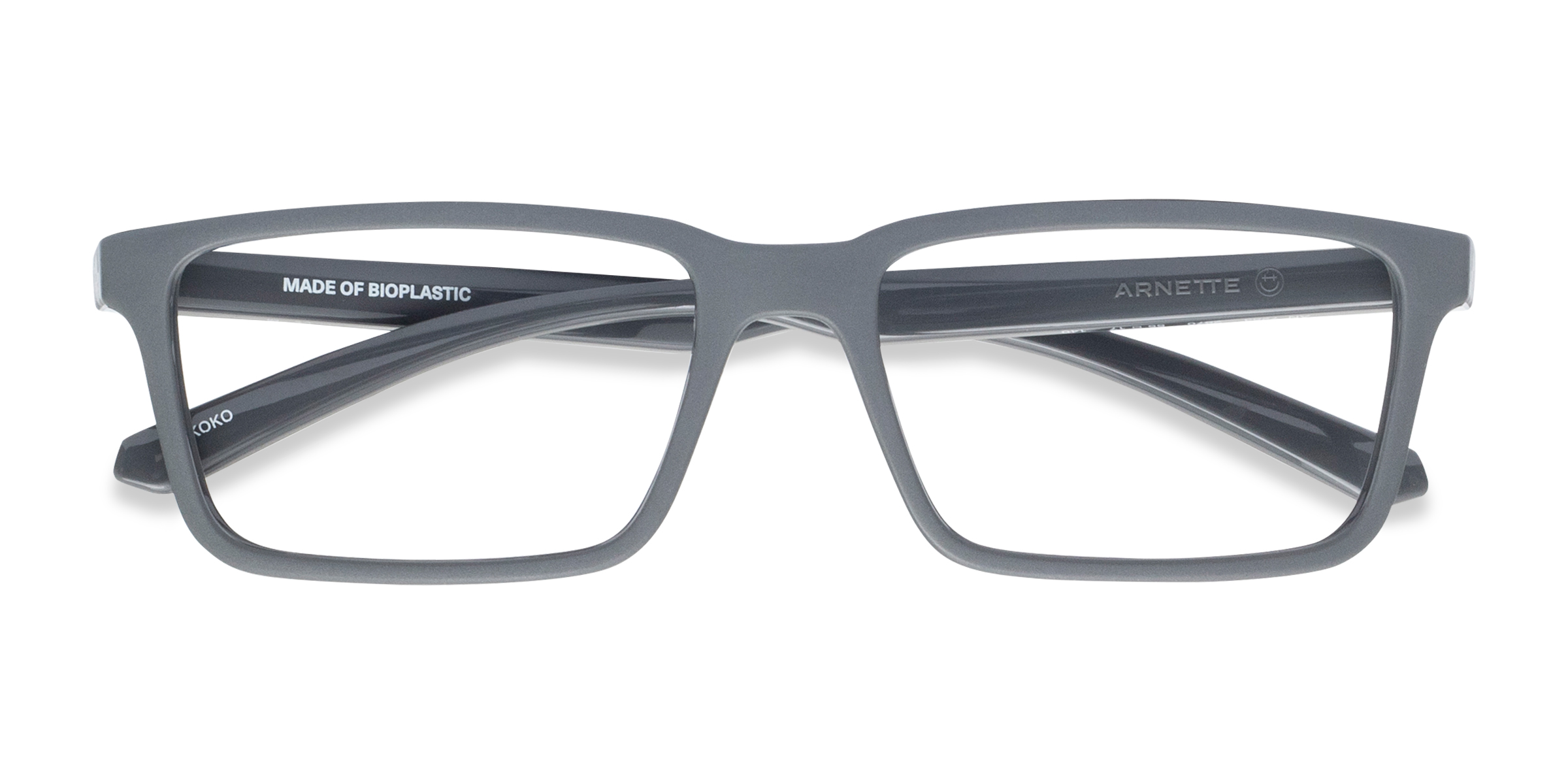 Matte Gray ARNETTE Koko - Alternative-materials Lunettes de vue