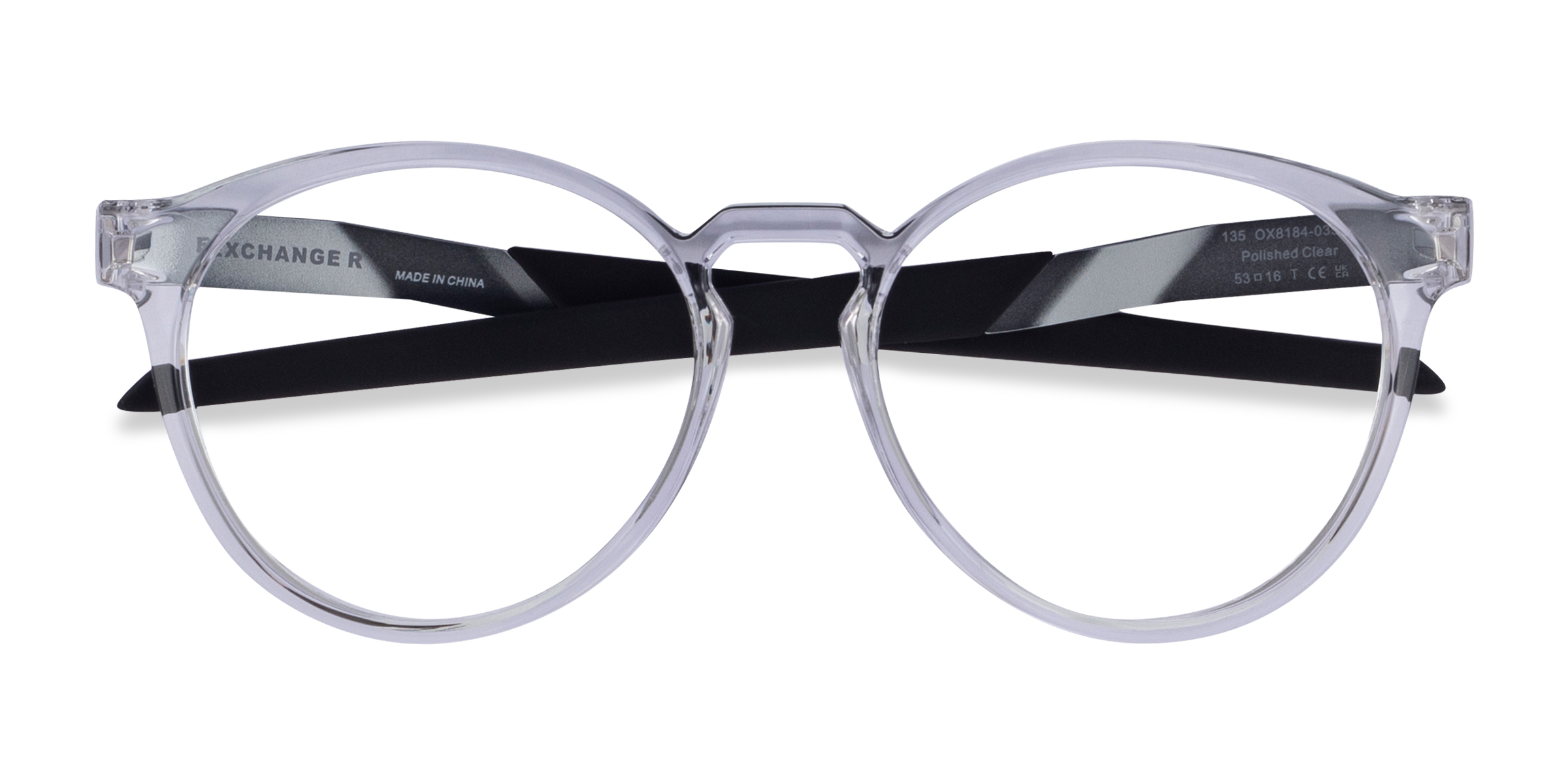 Clear Oakley Exchange R - Plastic Eyeglasses