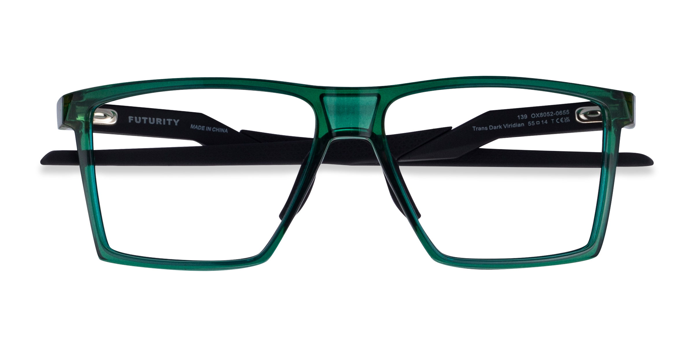 Clear Green Oakley Futurity - Plastic Eyeglasses